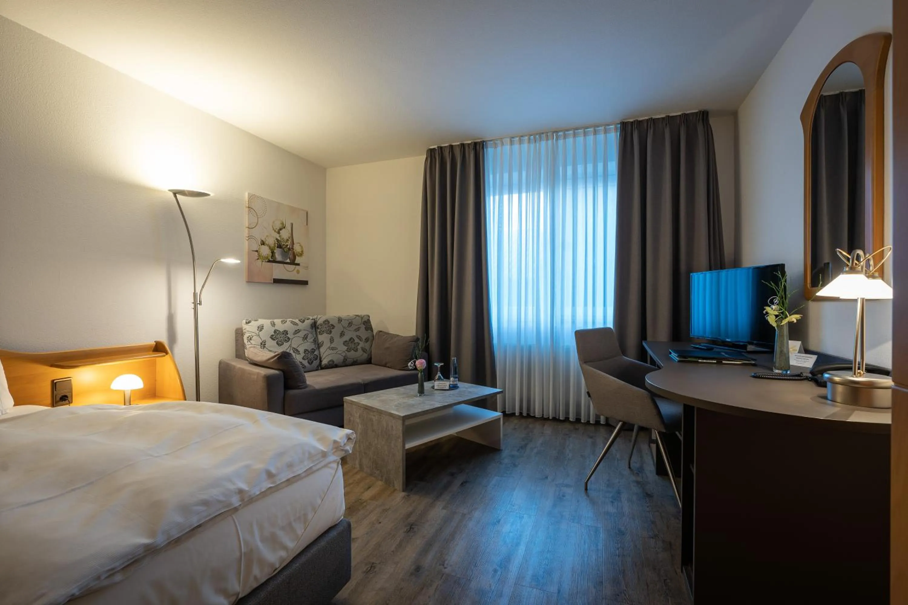 Bed in Hotel Pfälzer Hof GmbH