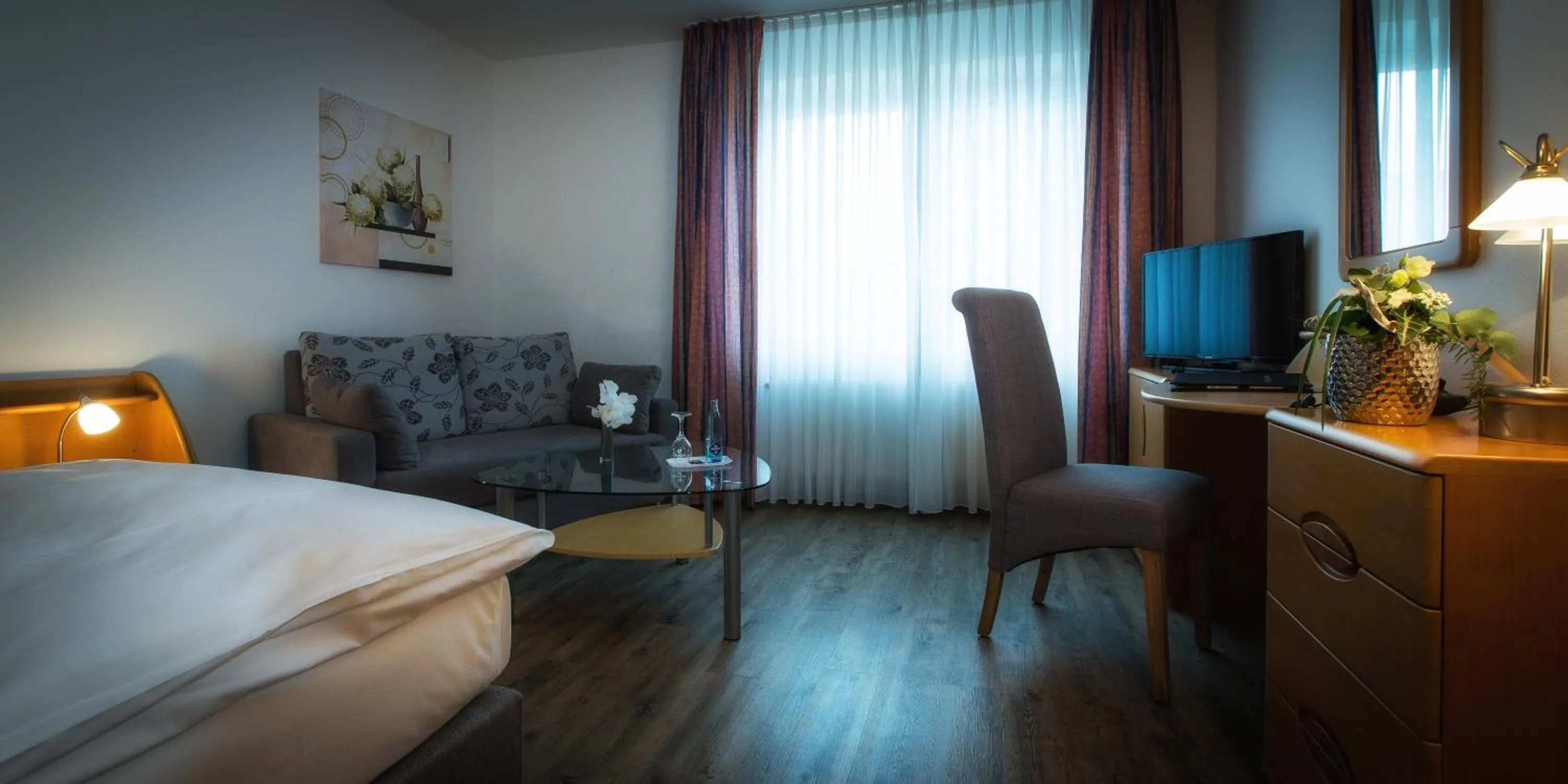 Bed in Hotel Pfälzer Hof GmbH