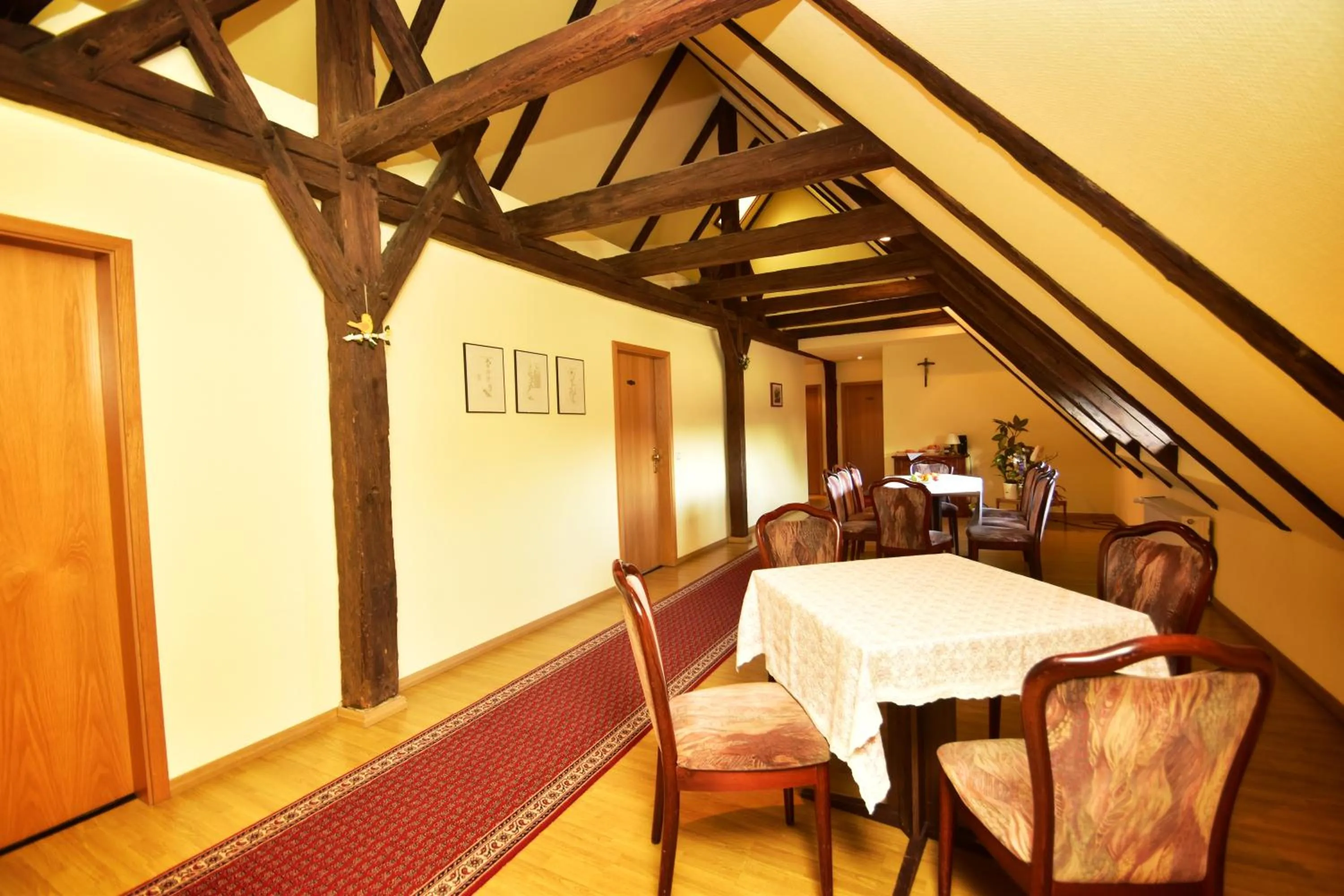 Communal lounge/ TV room in Landhotel Zur Guten Einkehr