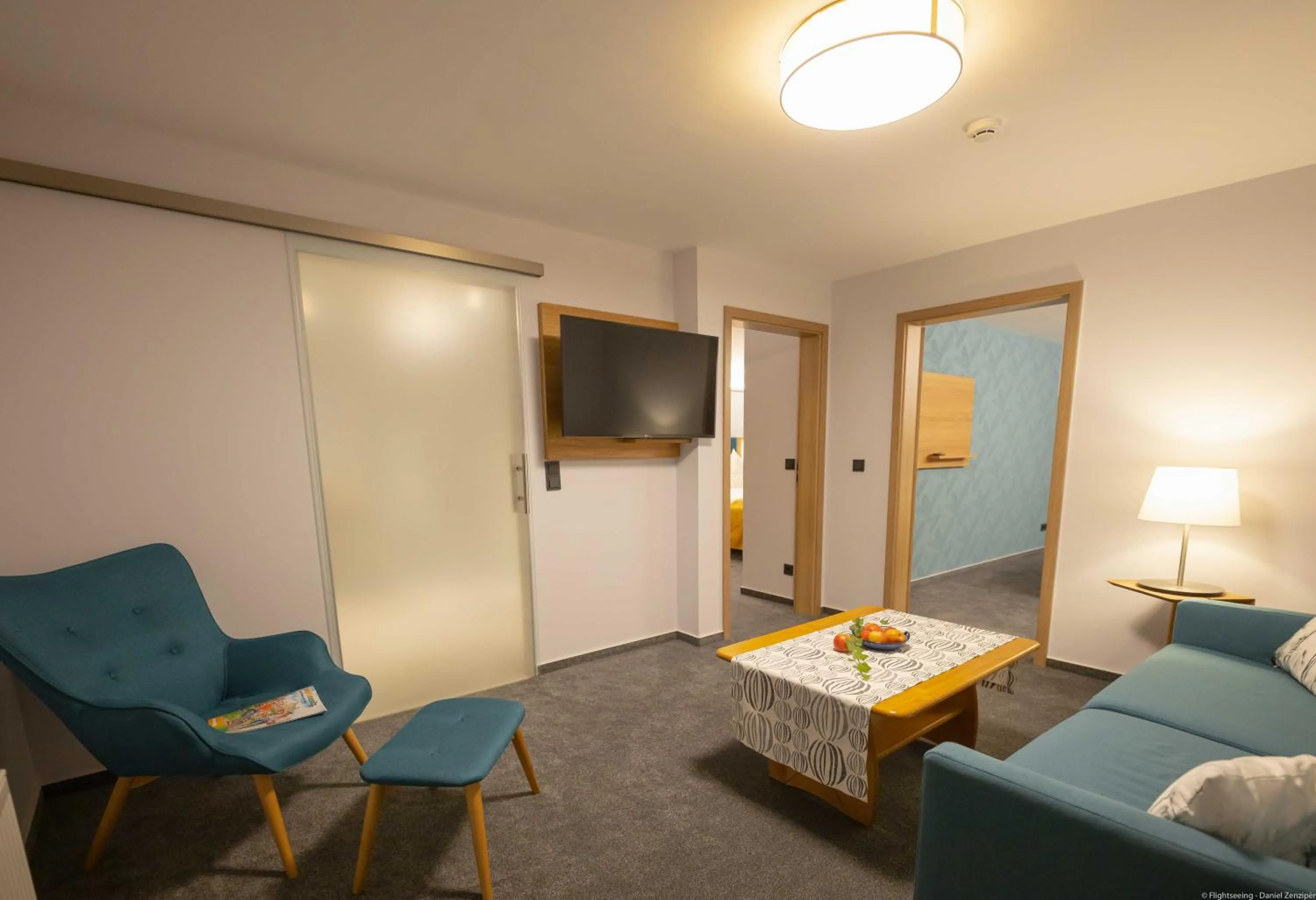 TV and multimedia, Bed in Landhotel Zur Guten Einkehr