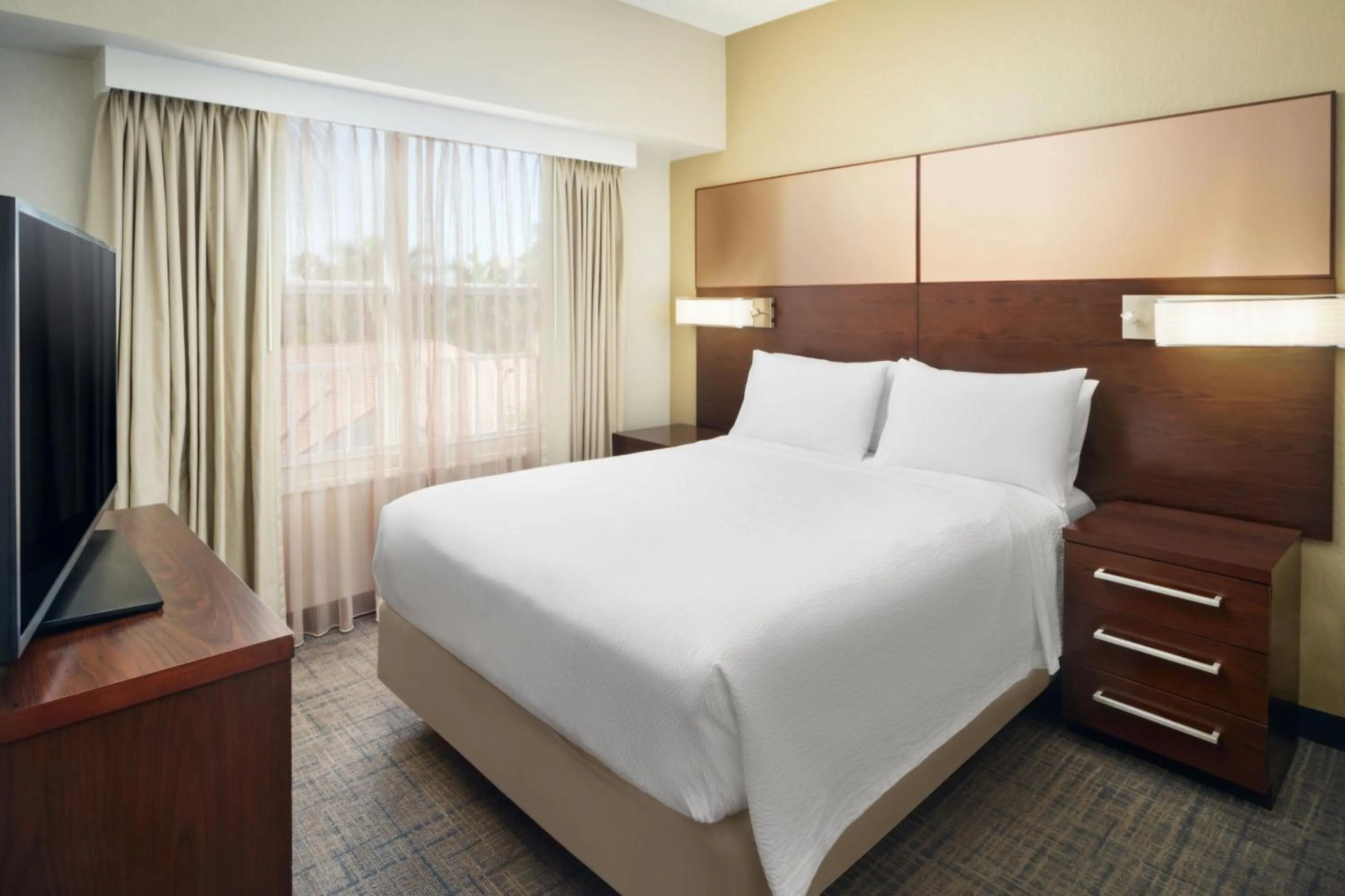 Bedroom, Bed in Residence Inn by Marriott Fort Lauderdale City of Plantation
