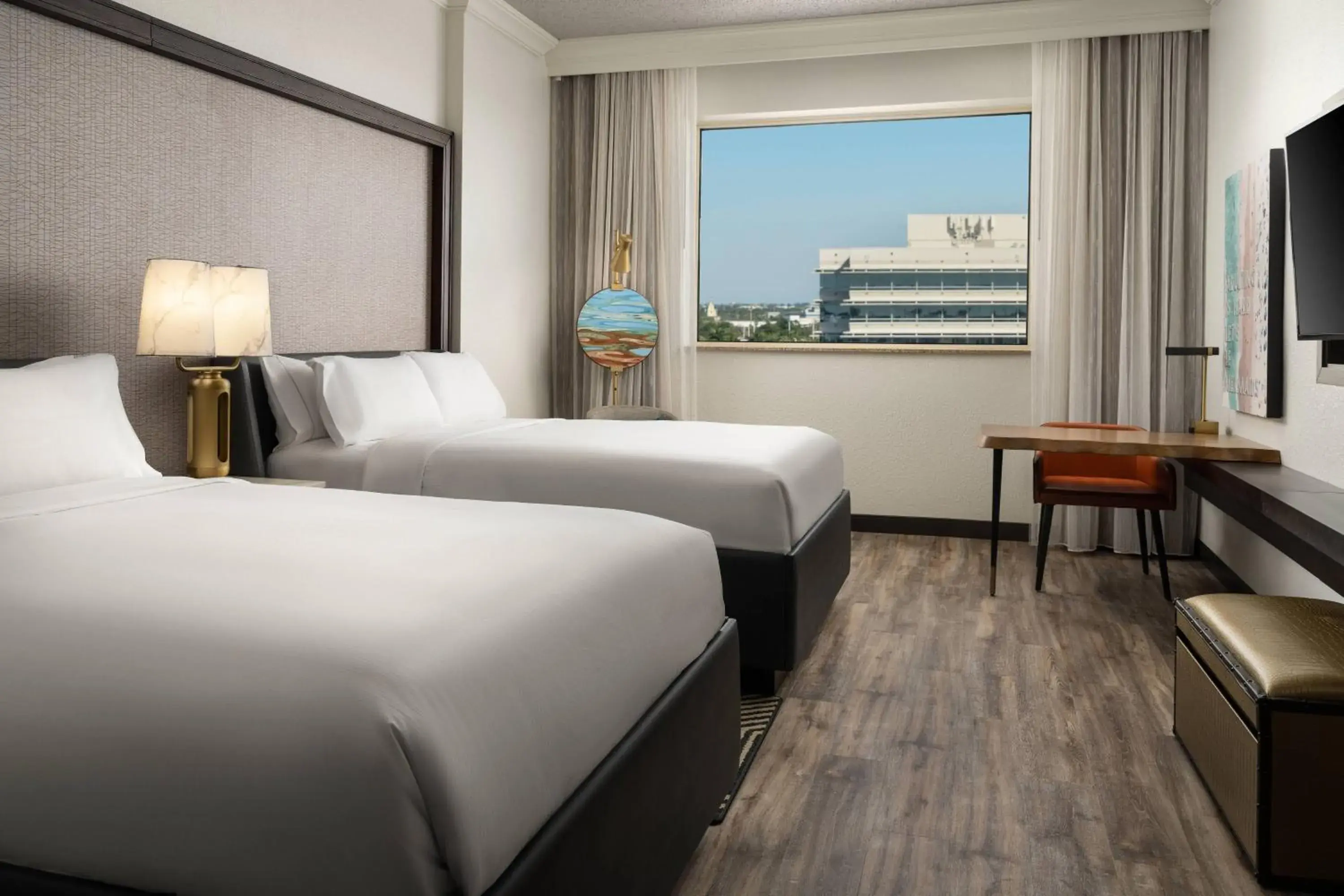 Double Room with Two Double Beds and Adapted Tub - Mobility Accessible in Renaissance Fort Lauderdale West Hotel Double Room with Two Double Beds and Adapted Tub - Mobility Accessible in Renaissance Fort Lauderdale West Hotel