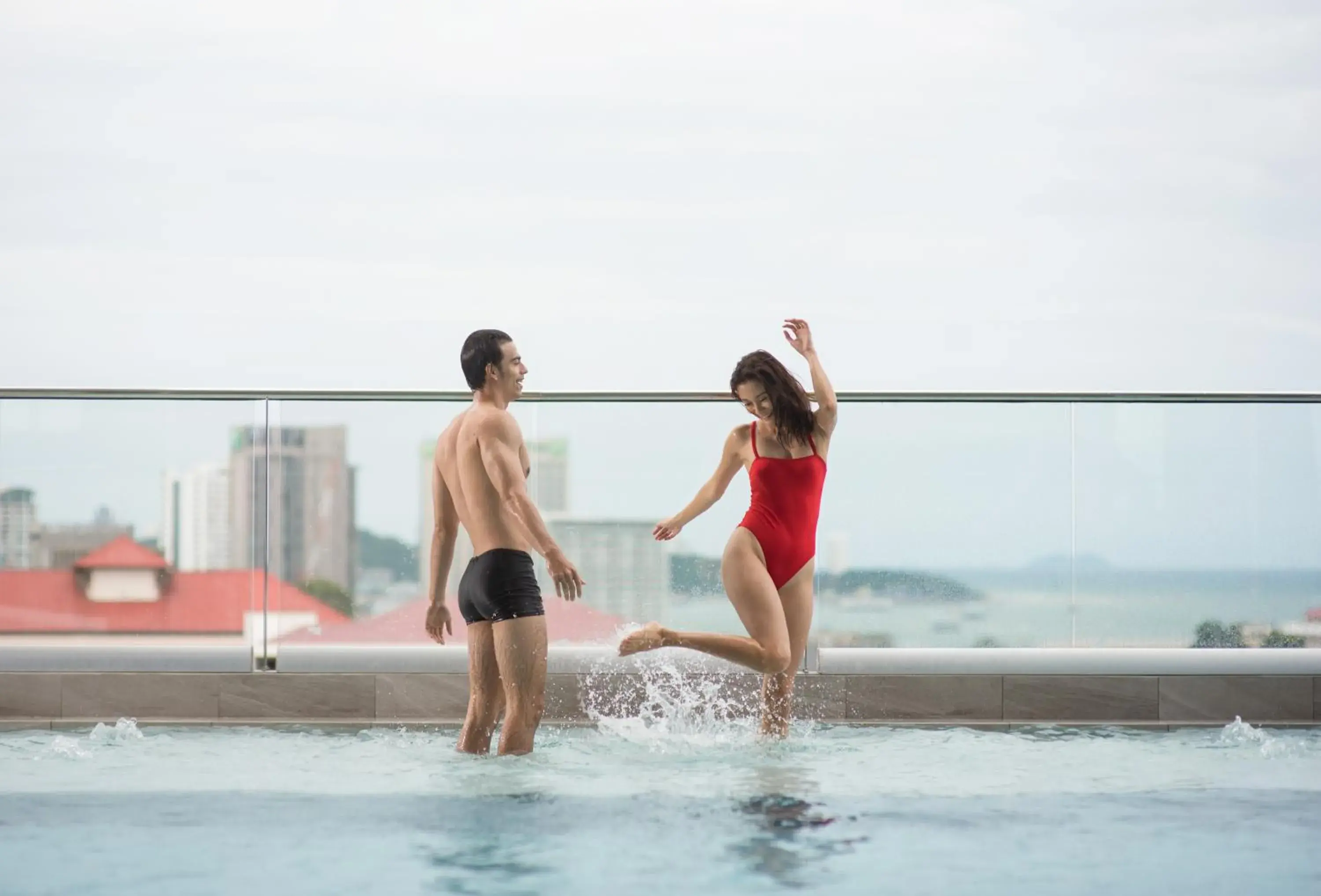 Swimming pool in Brighton Grand Hotel Pattaya - SHA Extra Plus