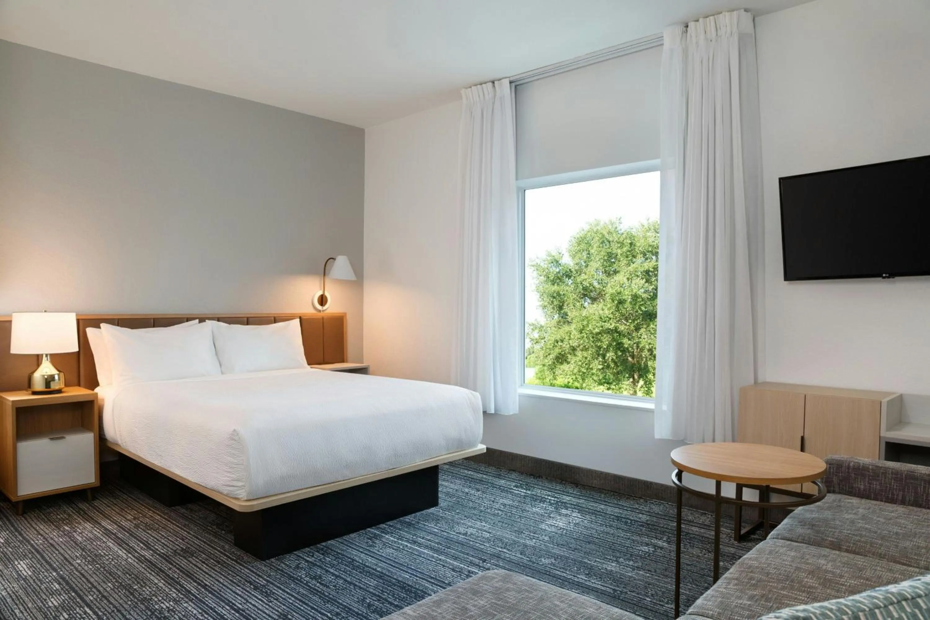 Photo of the whole room, Bed in TownePlace Suites Fort Lauderdale West