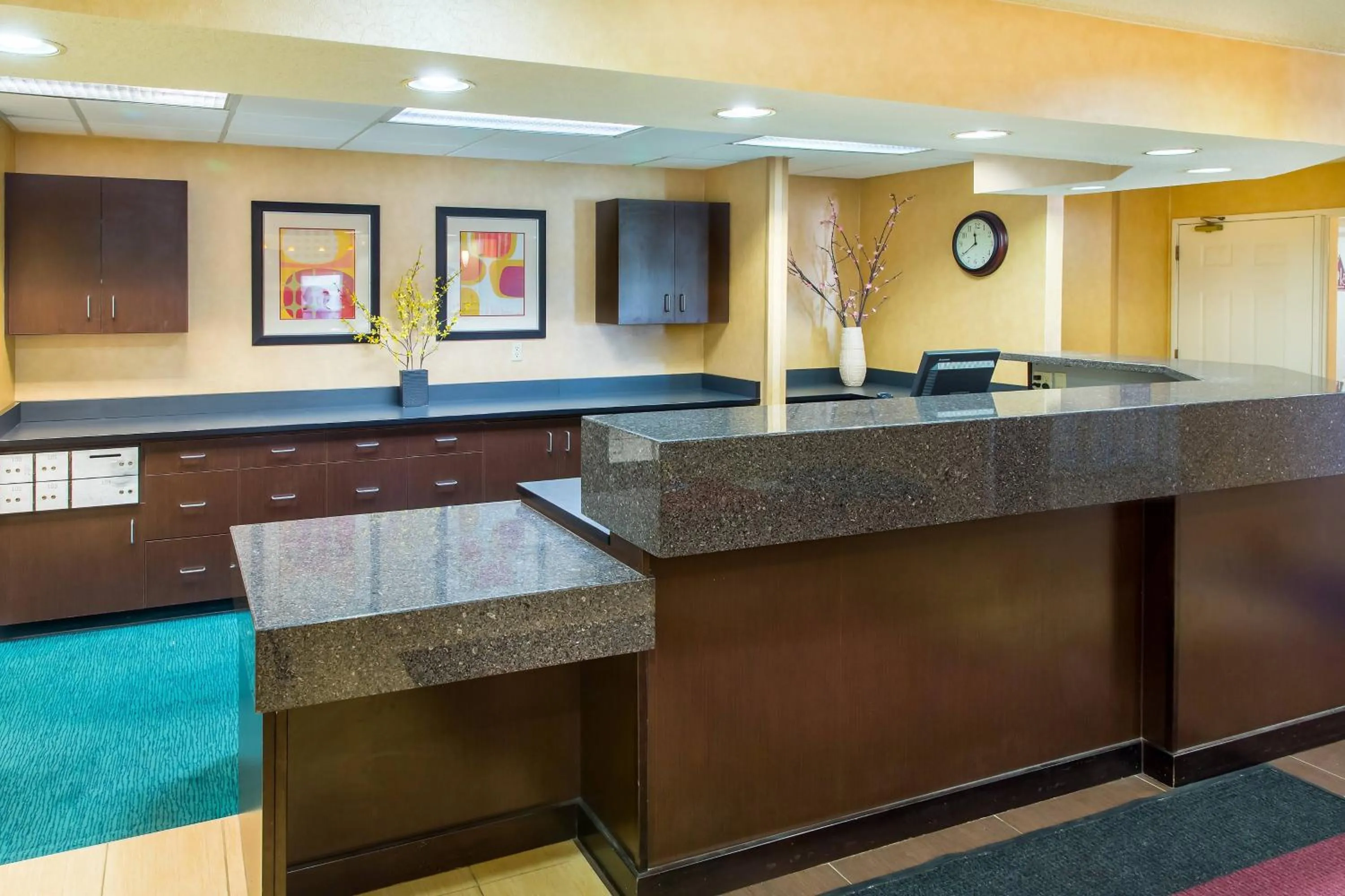 Lobby or reception in Residence Inn Sioux Falls