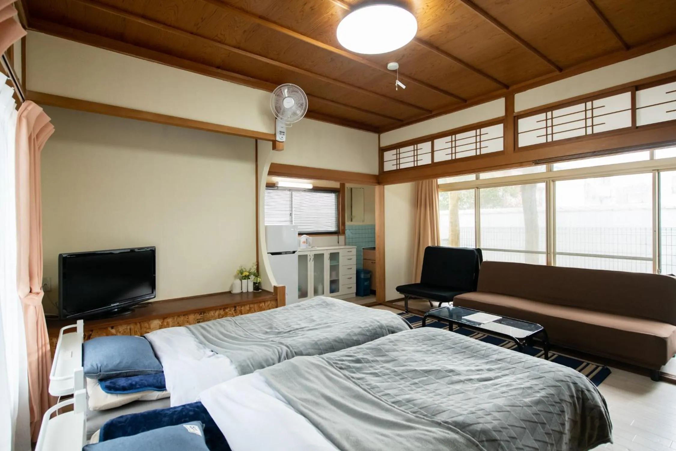 Bed in Destiny Inn Sakaiminato