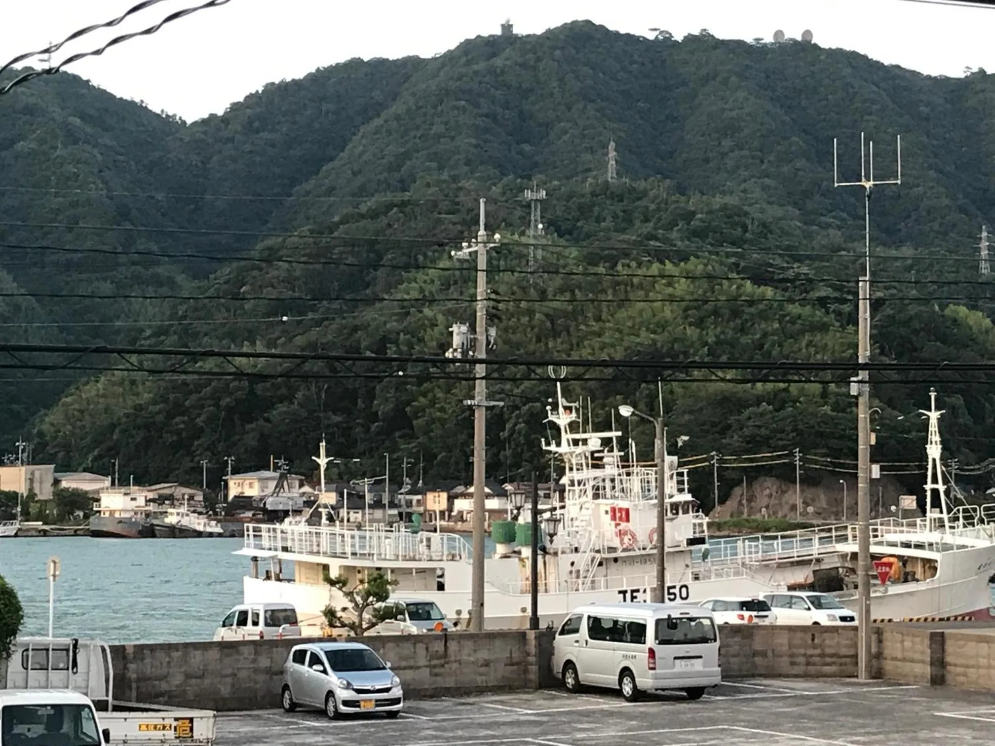 Mountain view in Destiny Inn Sakaiminato