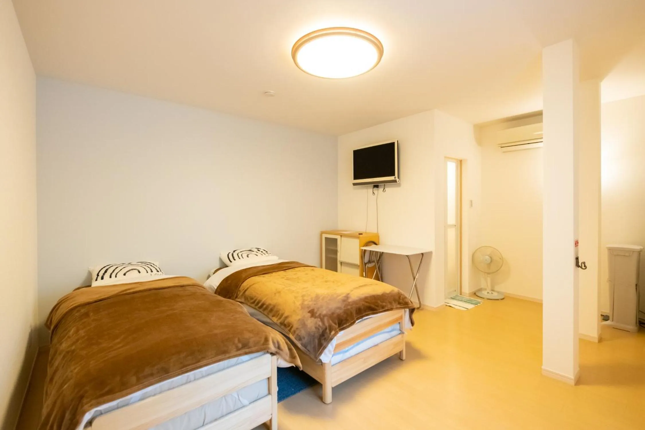 Bed in Destiny Inn Sakaiminato