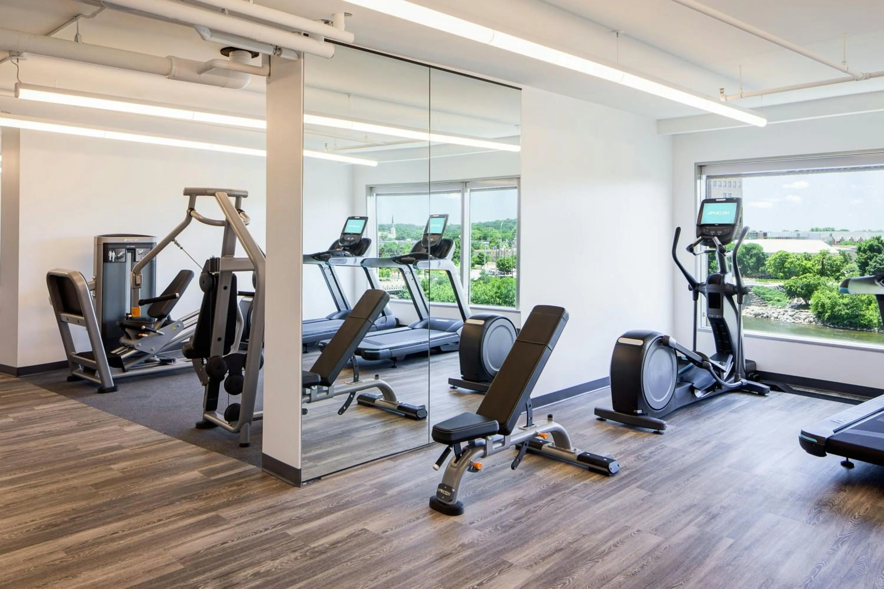 Fitness centre/facilities in JW Marriott Grand Rapids