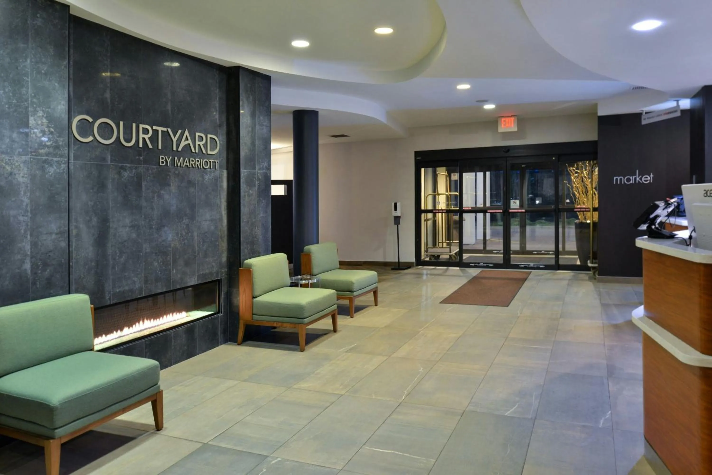 Lobby or reception in Courtyard by Marriott Harrisburg Hershey