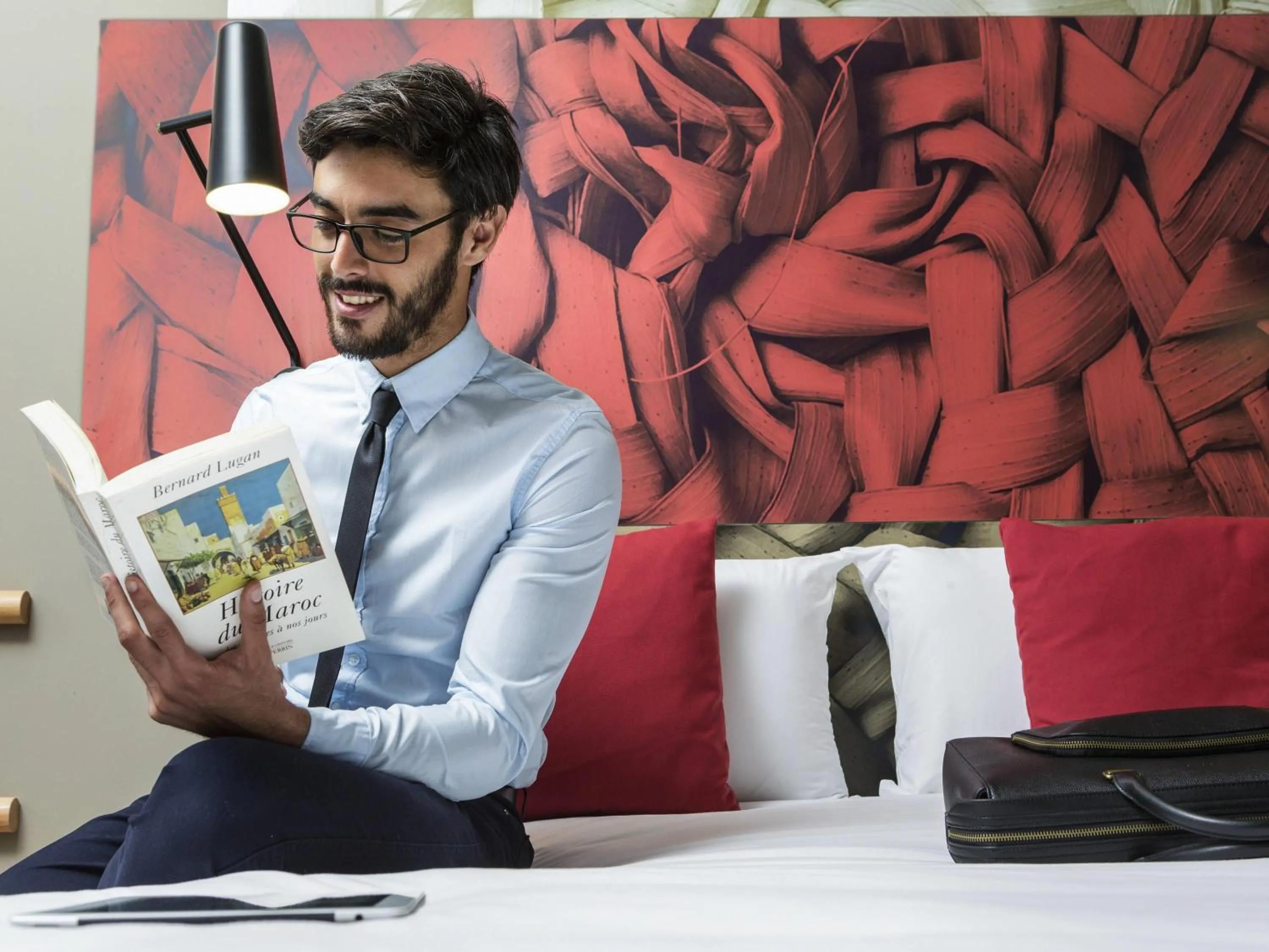 Bedroom in Ibis Casa Voyageurs