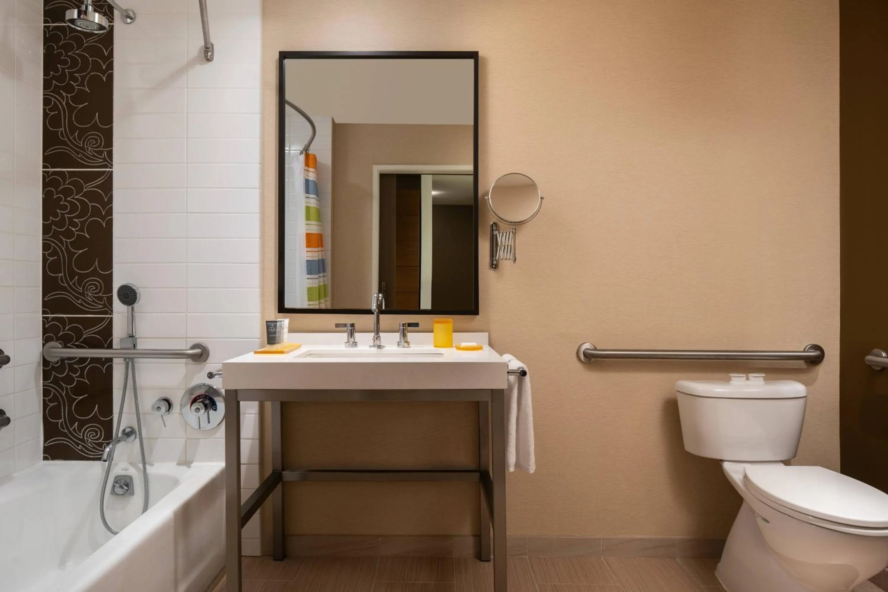 Bathroom in JW Marriott Los Angeles L.A. LIVE