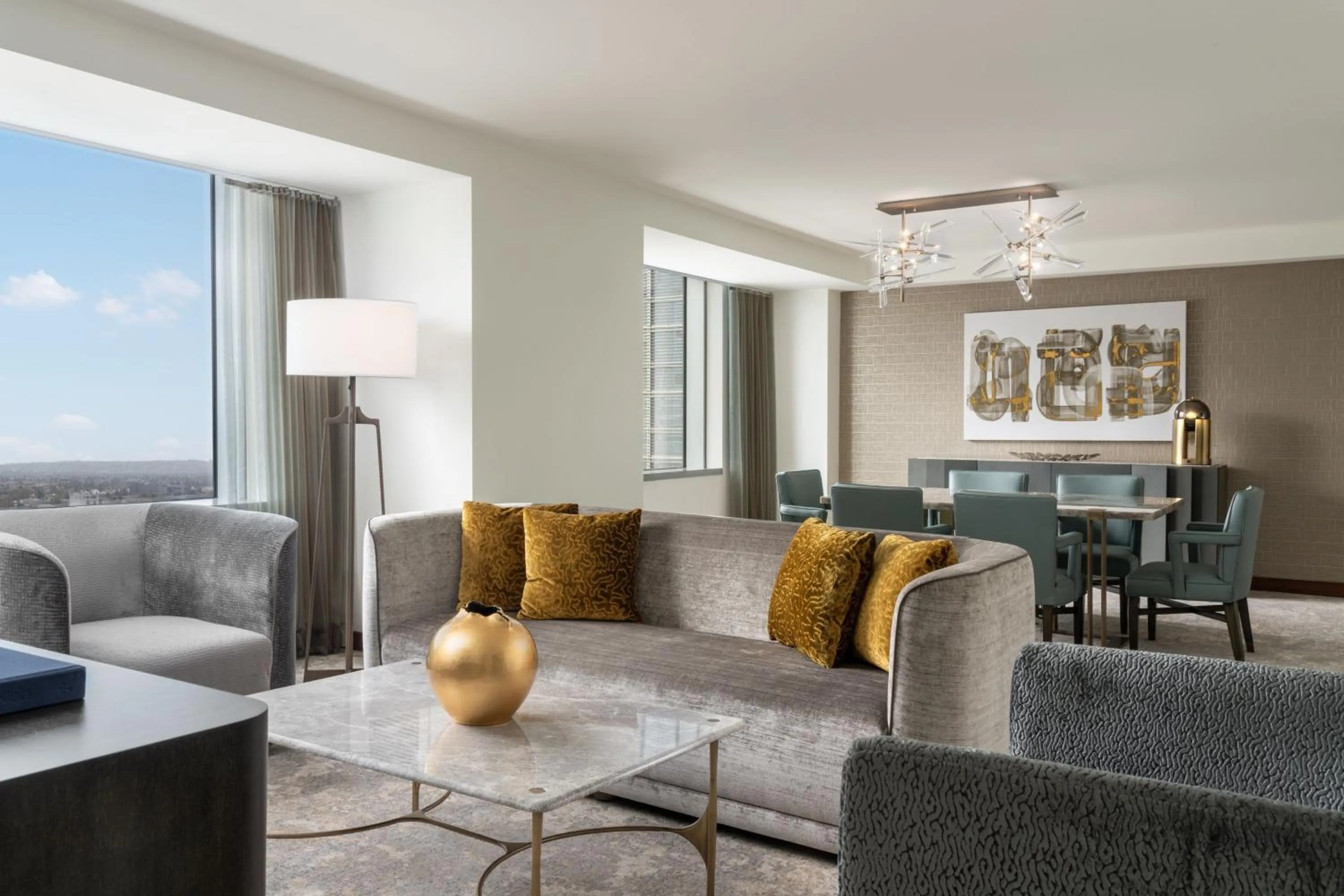 Bedroom in JW Marriott Los Angeles L.A. LIVE