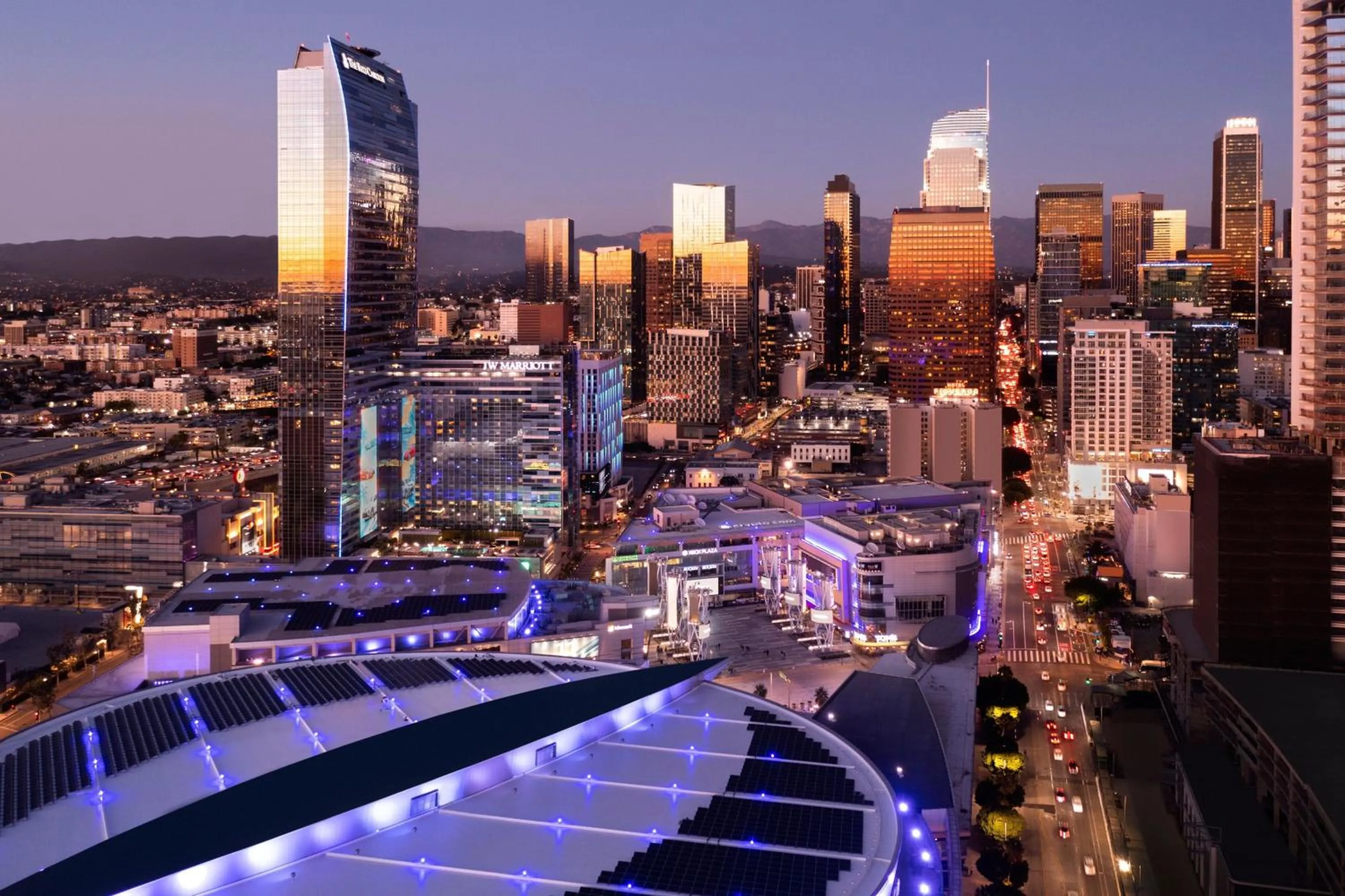 View (from property/room) in JW Marriott Los Angeles L.A. LIVE