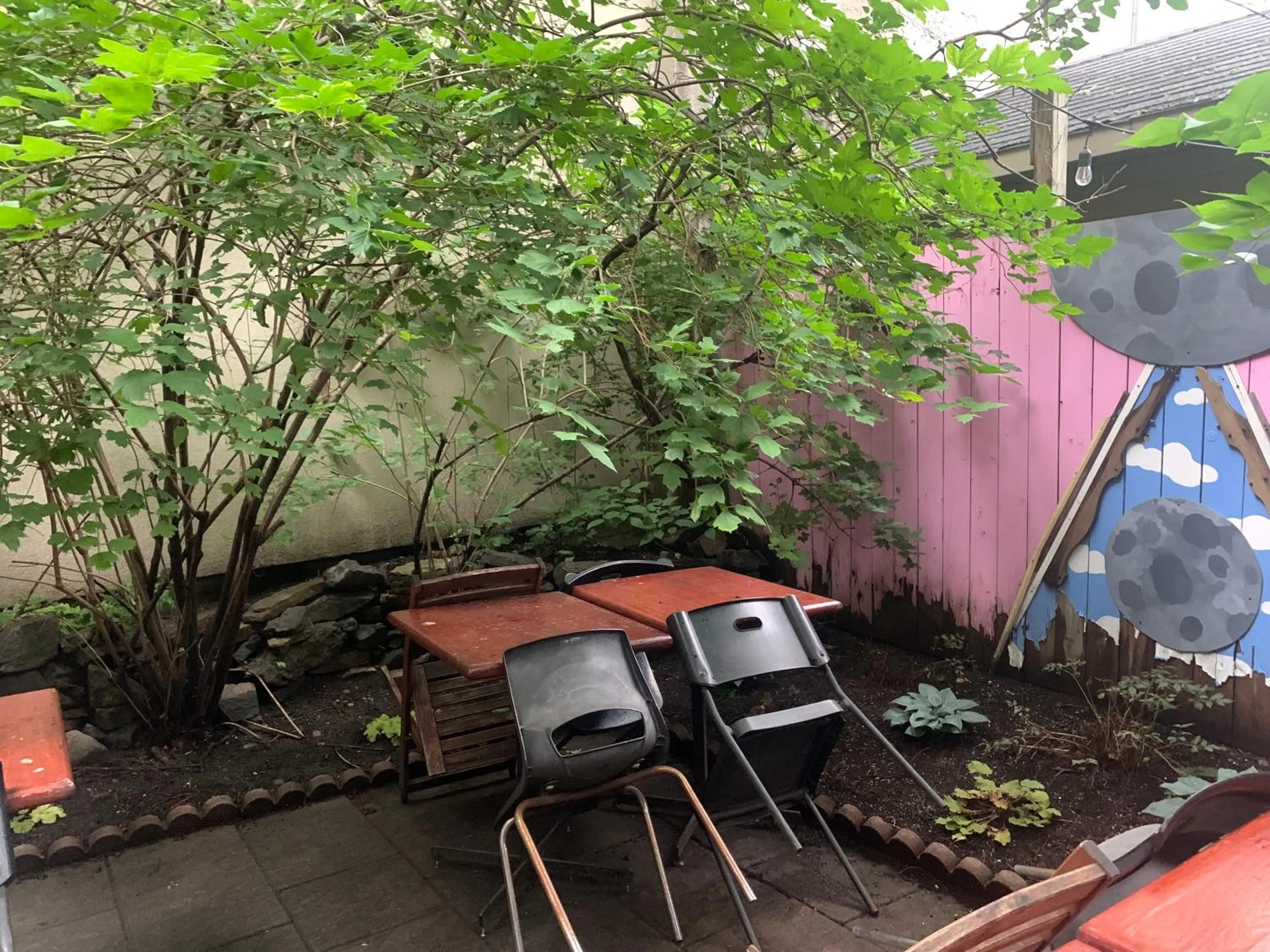 Patio in Pensione Popolo