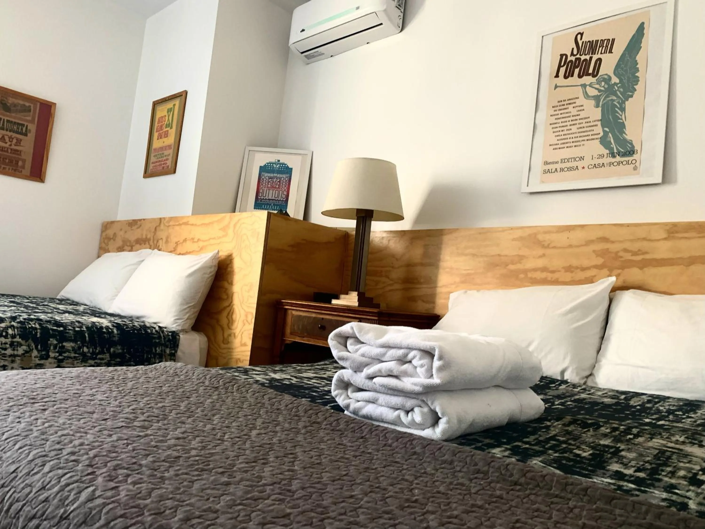 Bed in Pensione Popolo