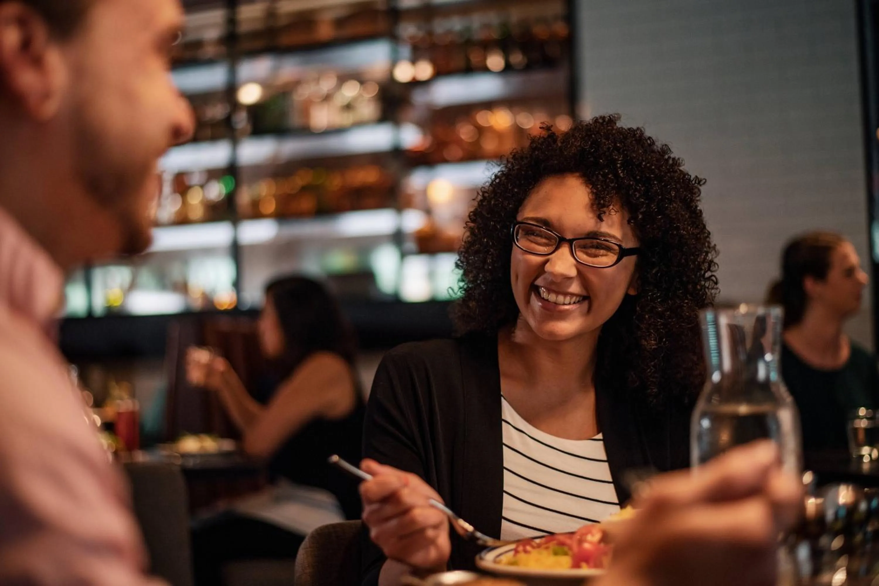 Lounge or bar in Indianapolis Marriott Downtown
