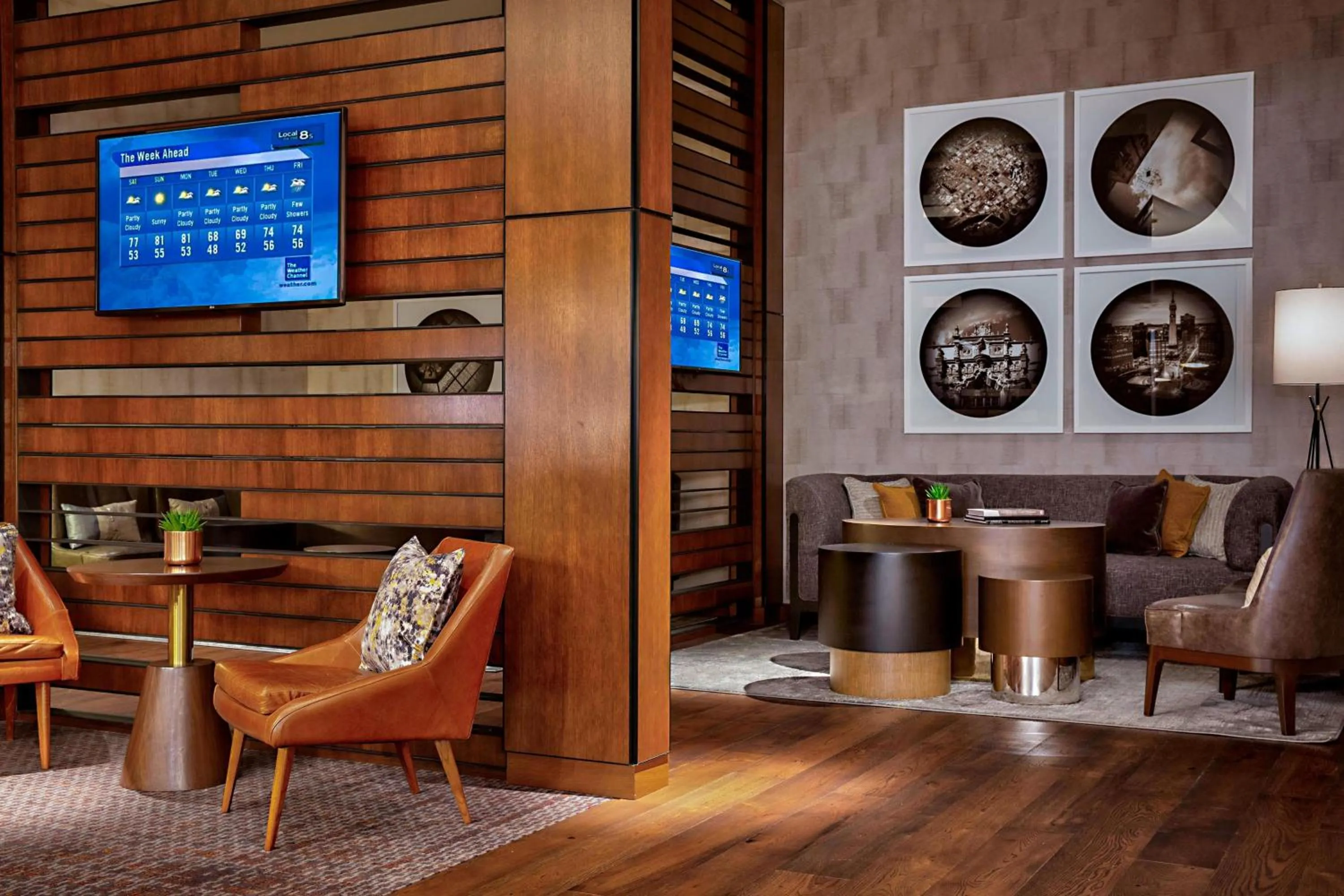 Lounge or bar in Indianapolis Marriott Downtown