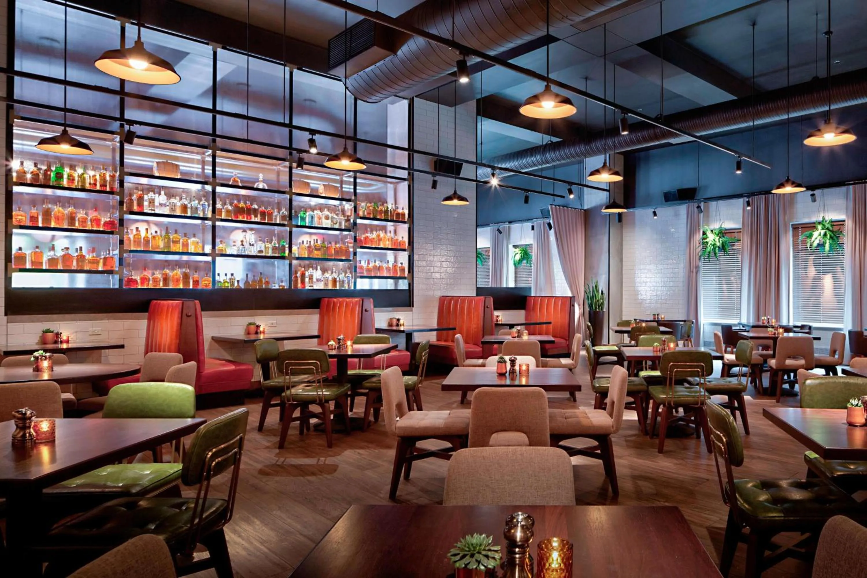 Lounge or bar in Indianapolis Marriott Downtown