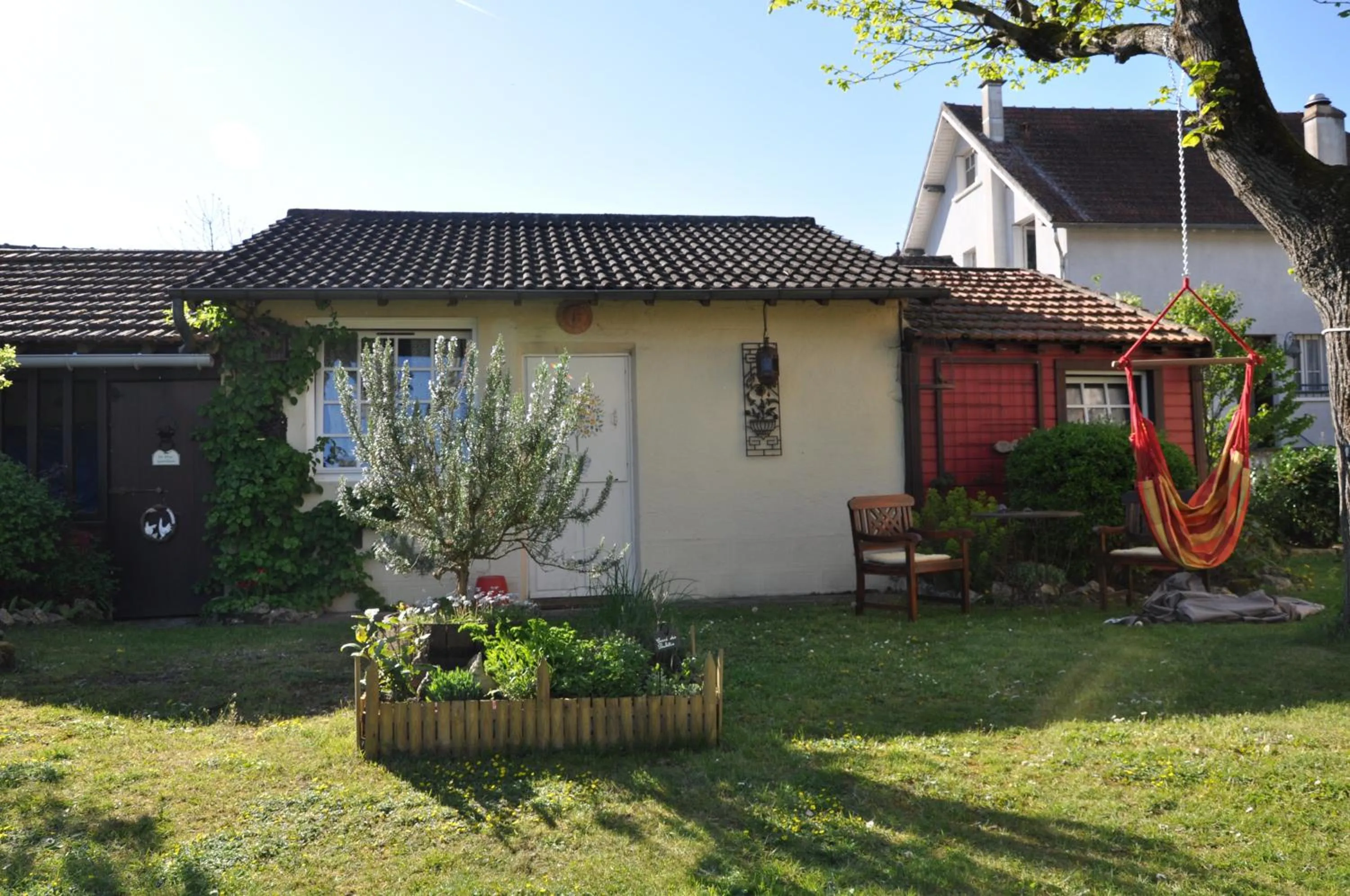 Garden view in Villa le Cloky