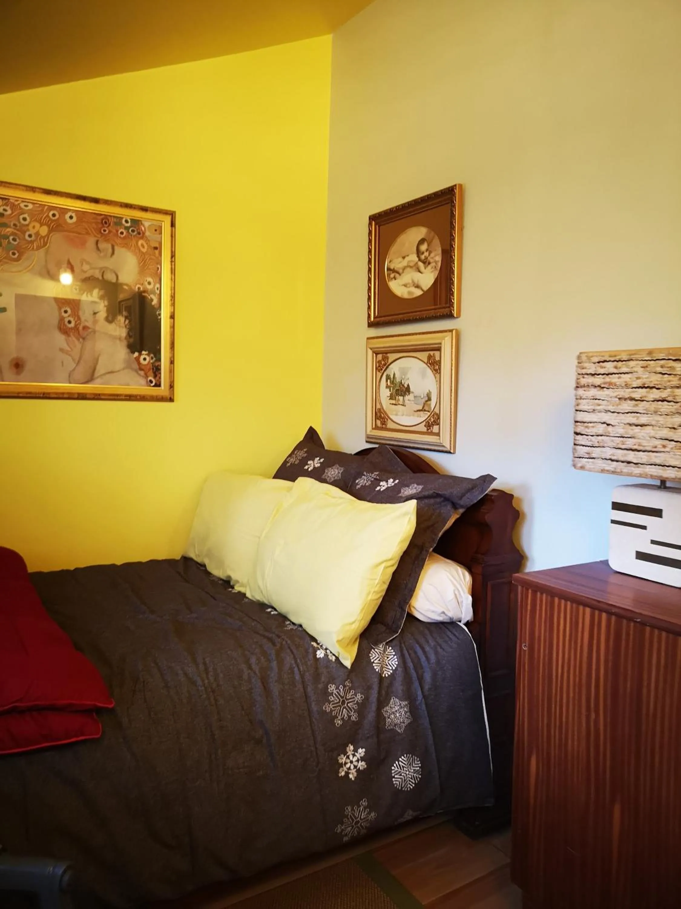 Bed in Villa le Cloky