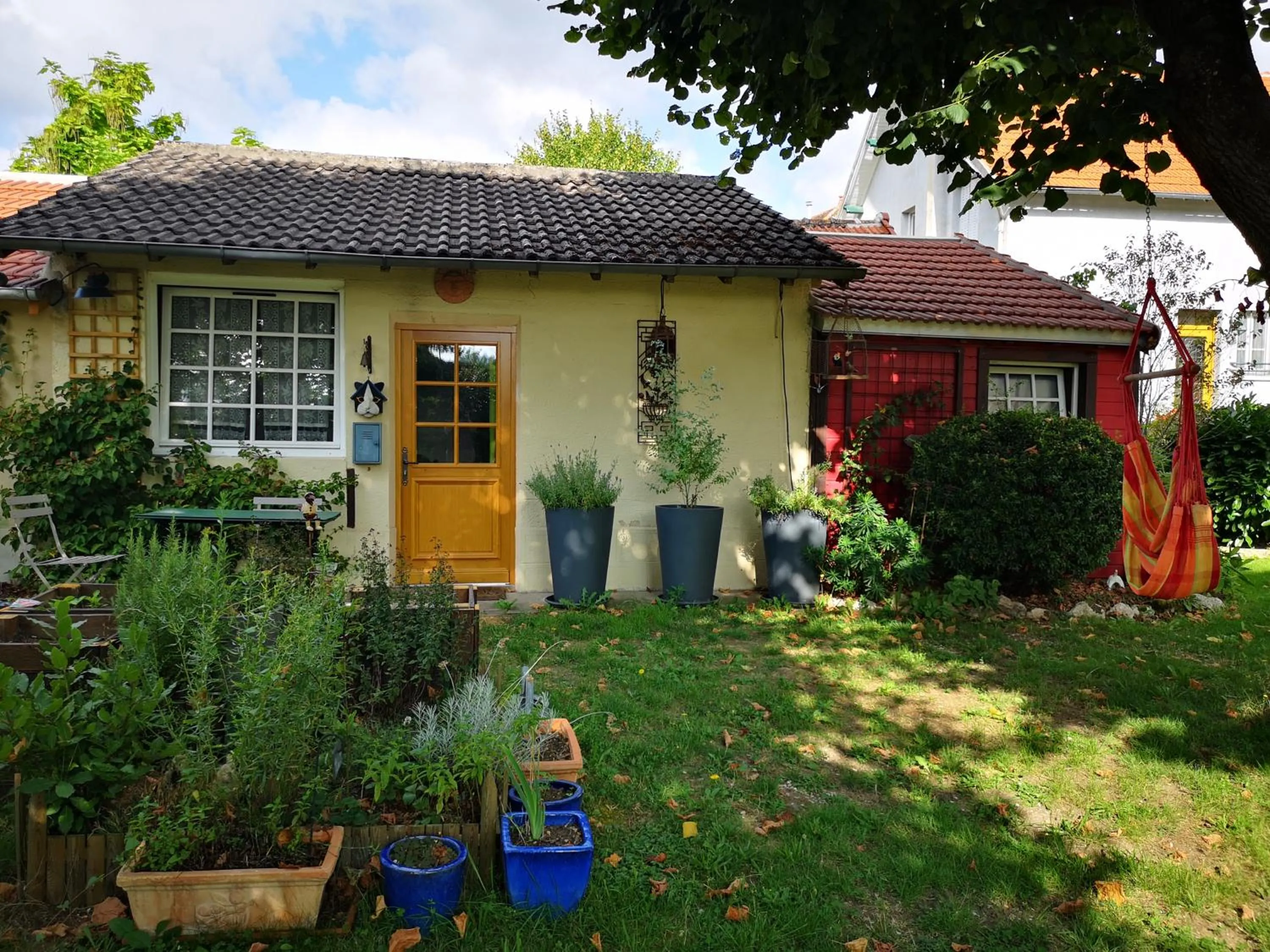 Garden in Villa le Cloky