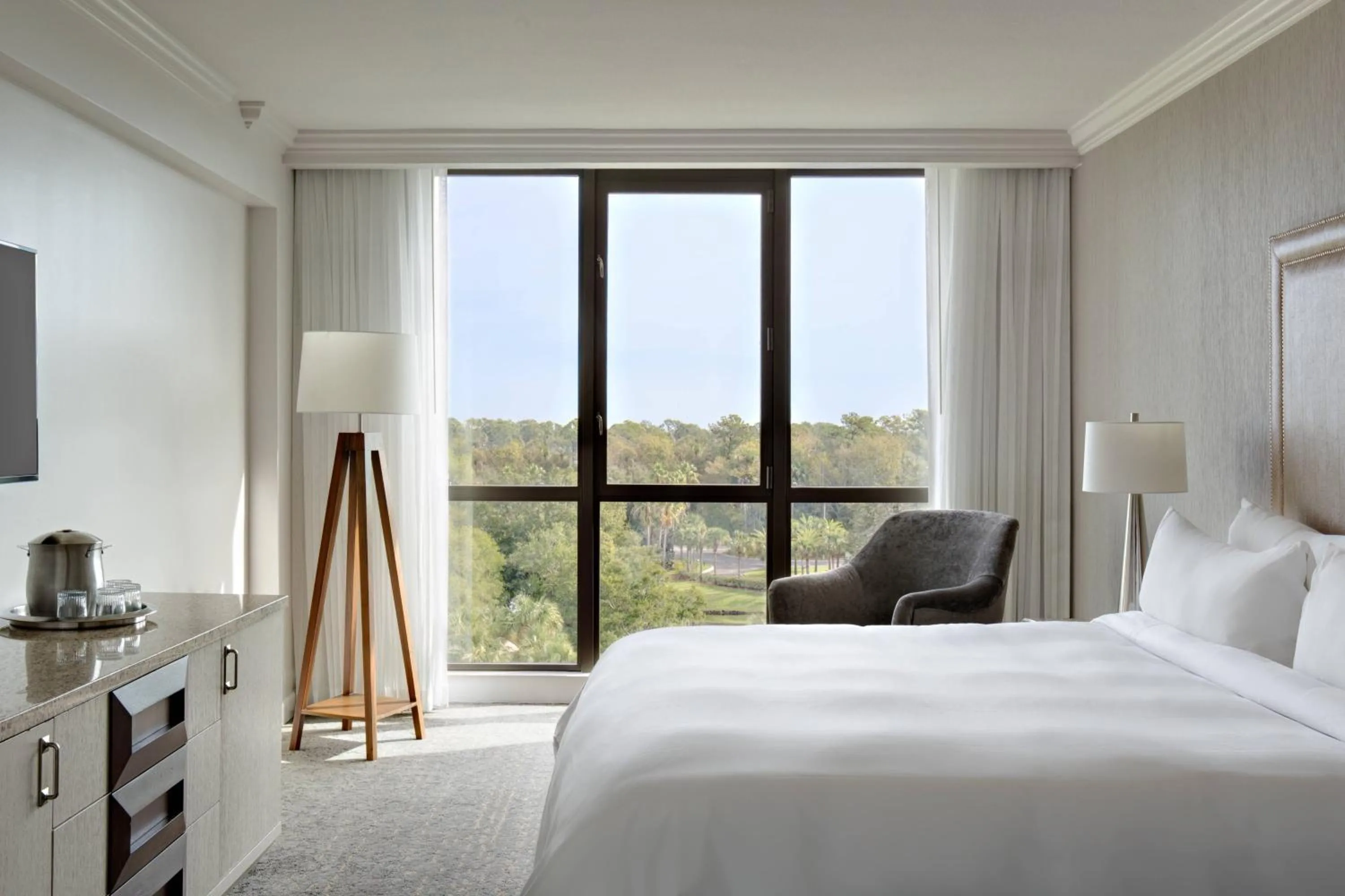 Bedroom, Bed in Sawgrass Marriott Golf Resort & Spa