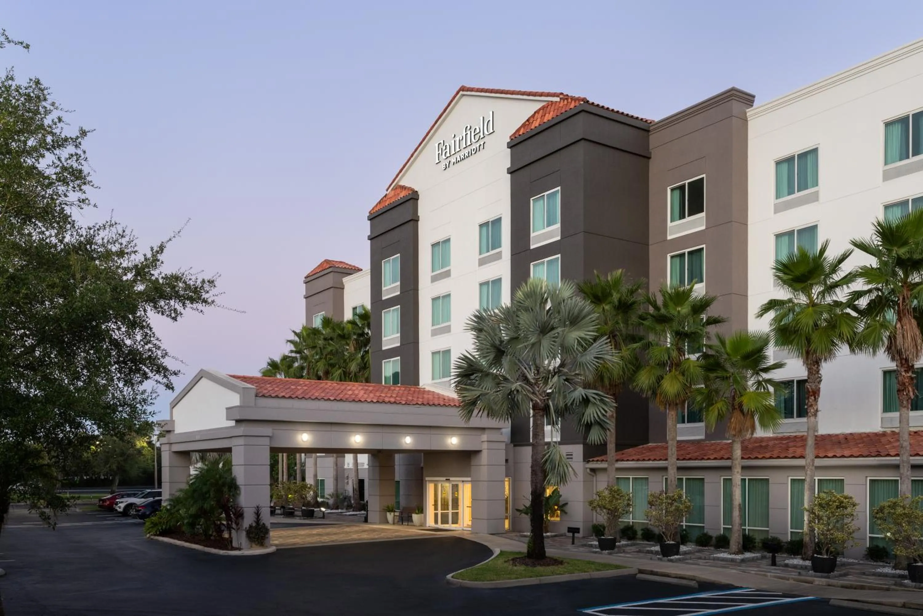 Property building in Fairfield Inn & Suites Jacksonville Butler Boulevard