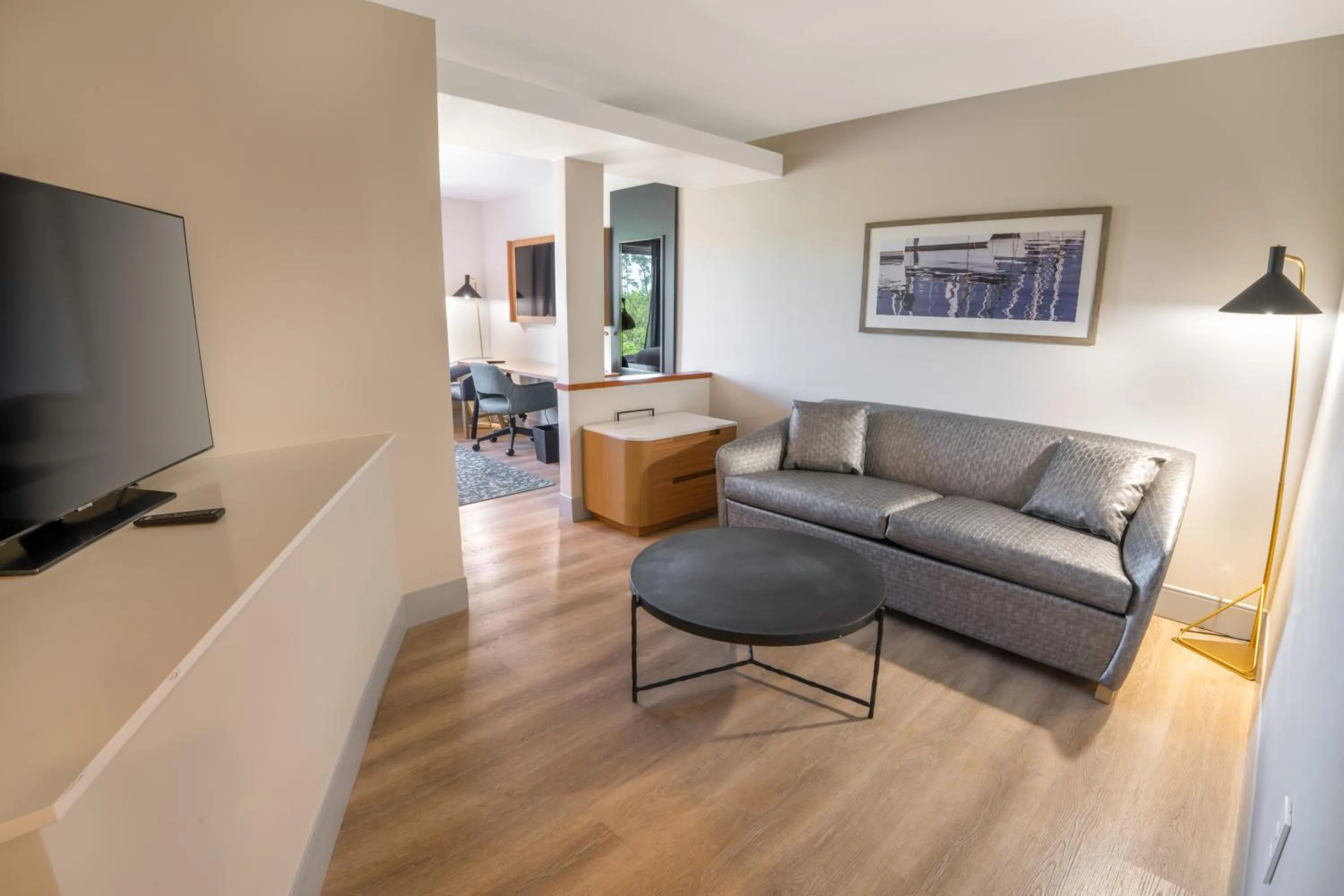 Seating area in Fairfield Inn & Suites Jacksonville Butler Boulevard