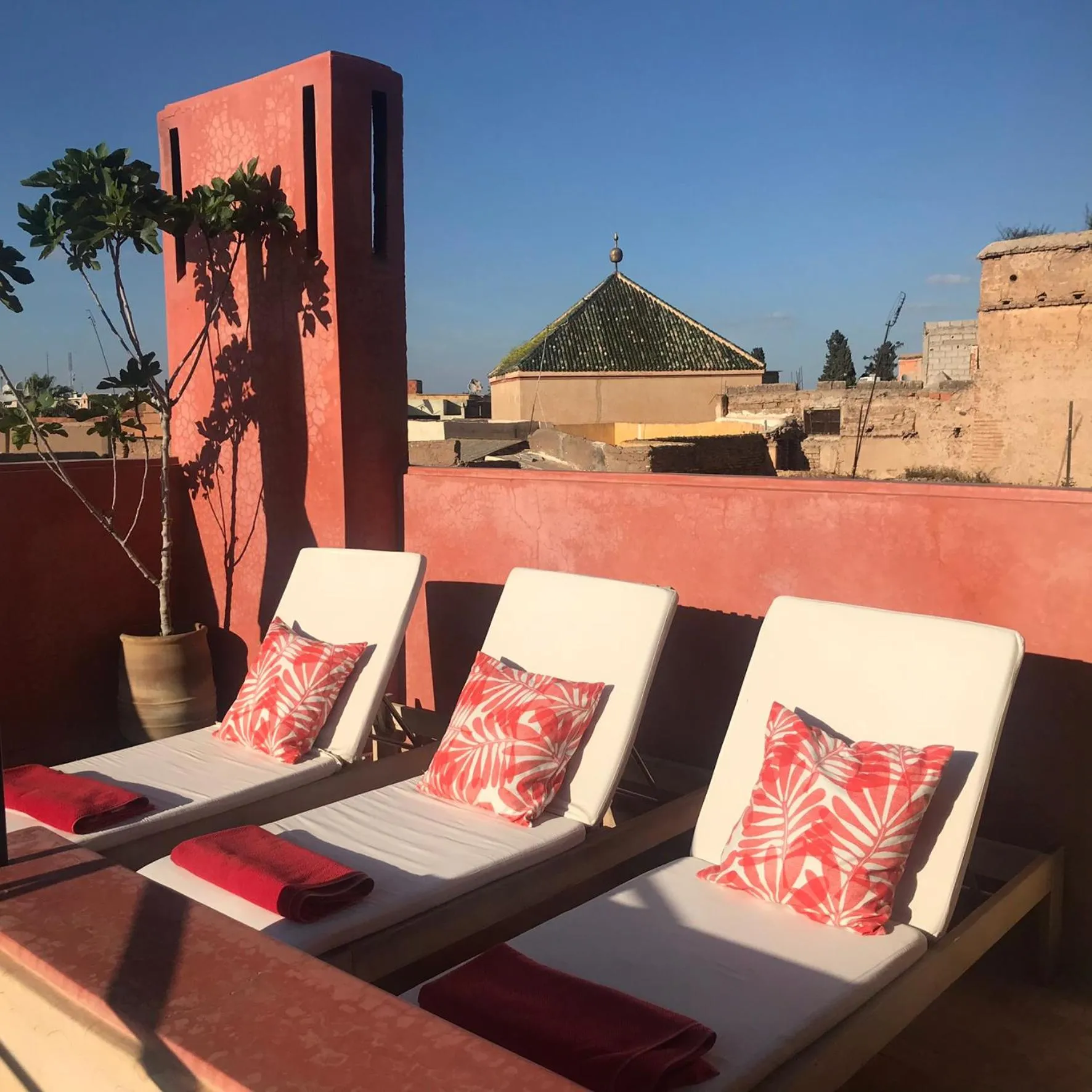 Balcony/Terrace in P´tit Habibi