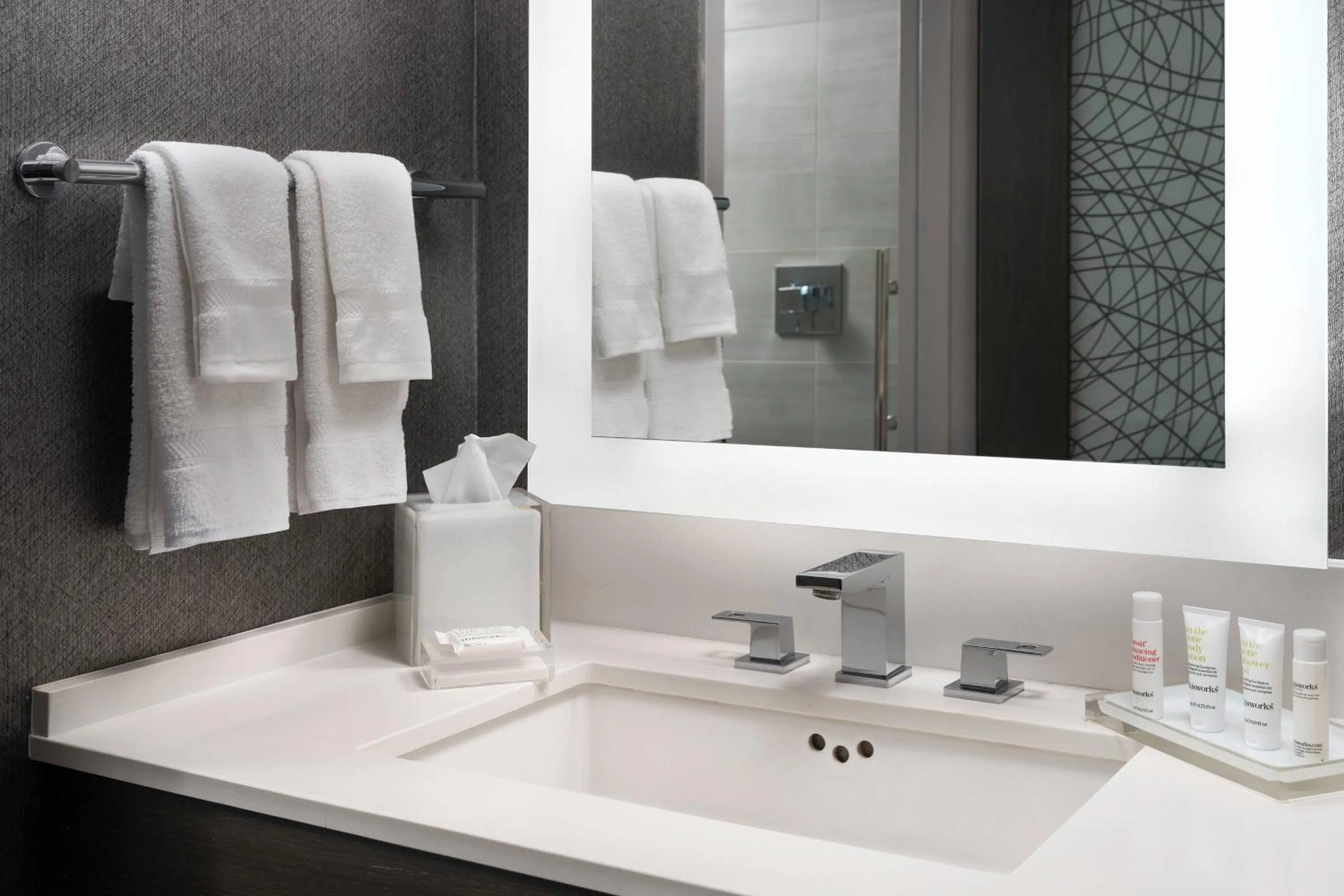 Bathroom in Warner Center Marriott Woodland Hills