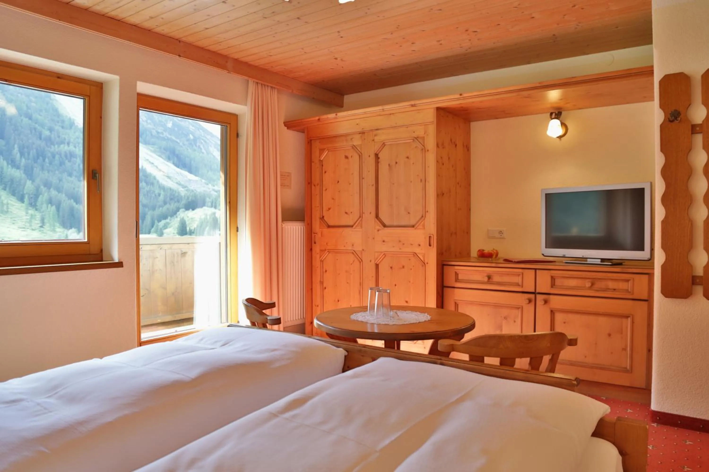 Bedroom, Bed in Haus Waldheim
