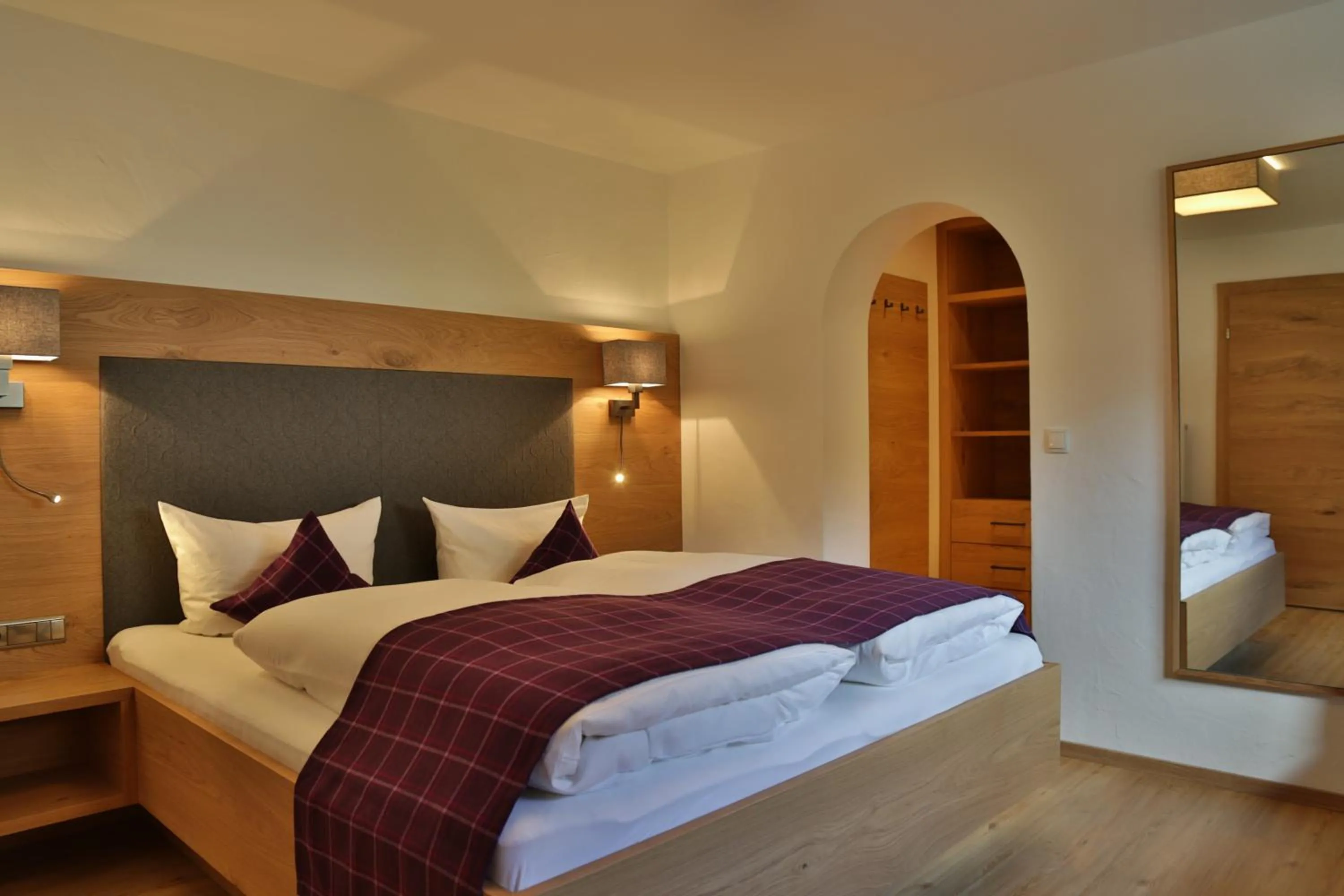 Bedroom, Bed in Haus Waldheim