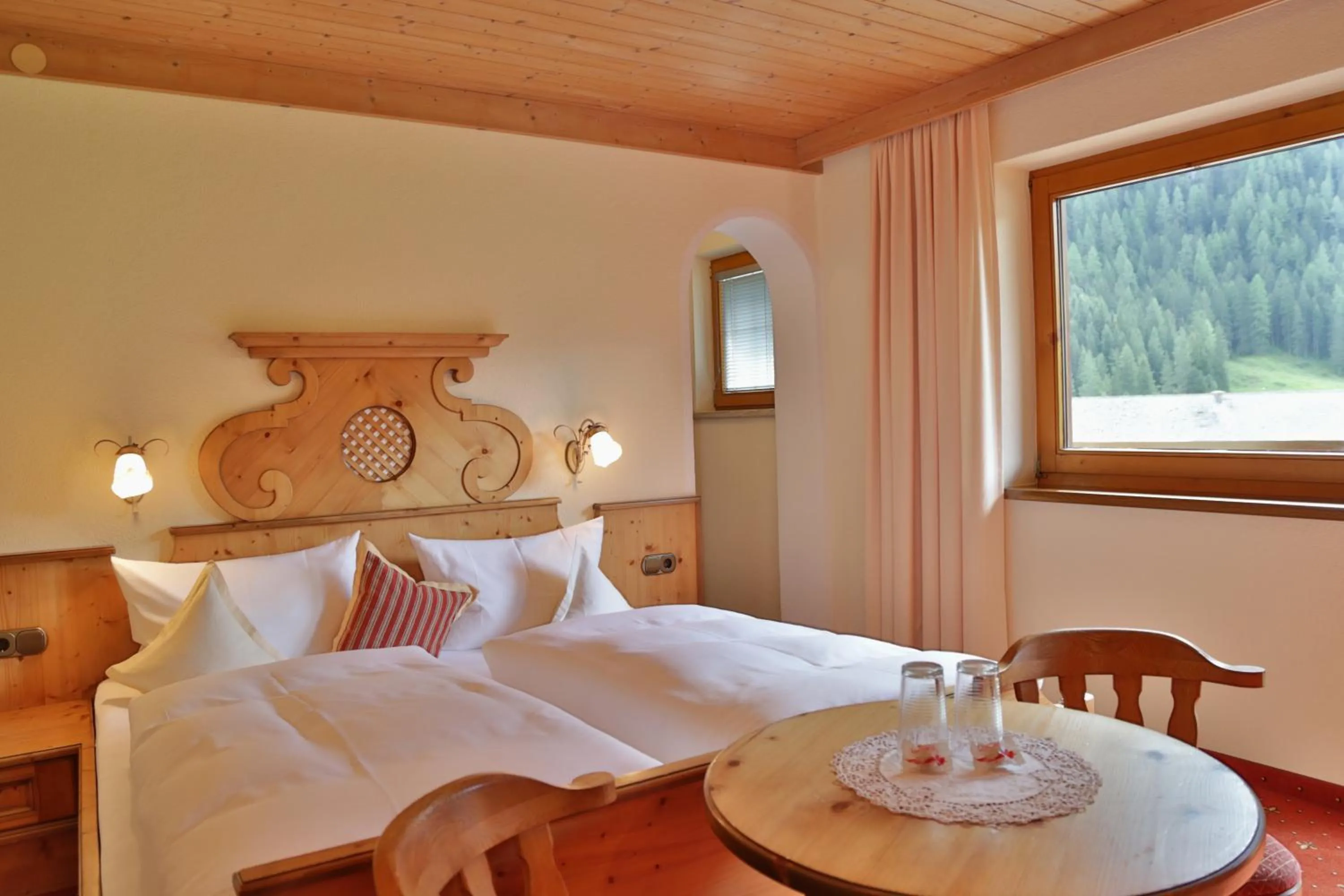 Bedroom, Bed in Haus Waldheim