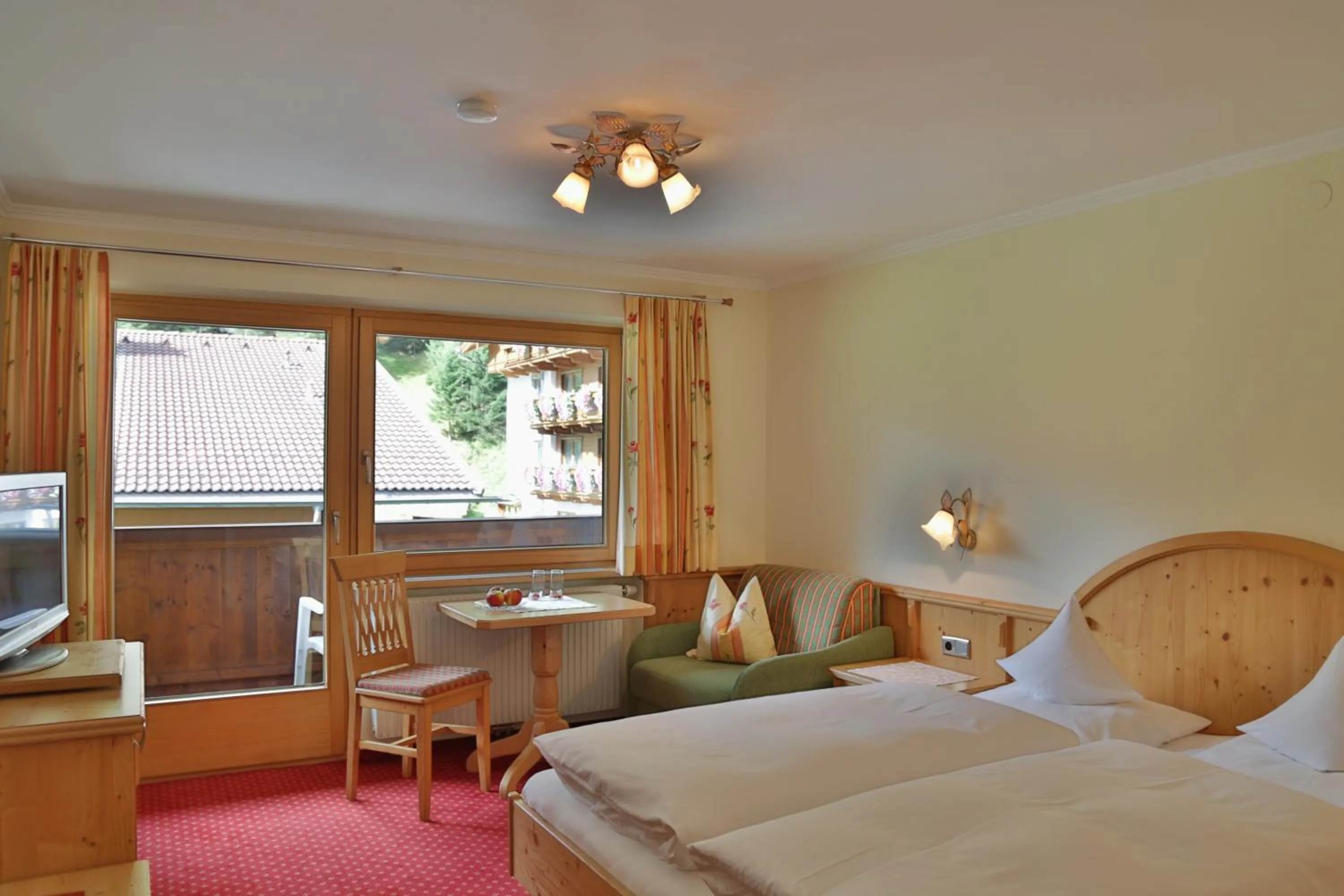 Bedroom, Bed in Haus Waldheim