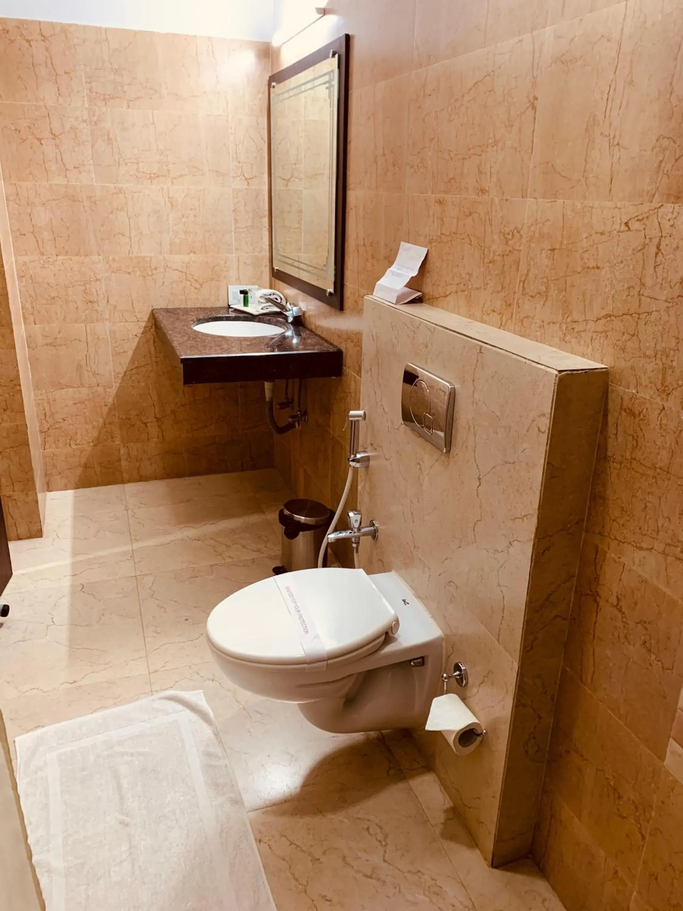 Bathroom in The Loft Hotel, Siliguri Bathroom in The Loft Hotel, Siliguri