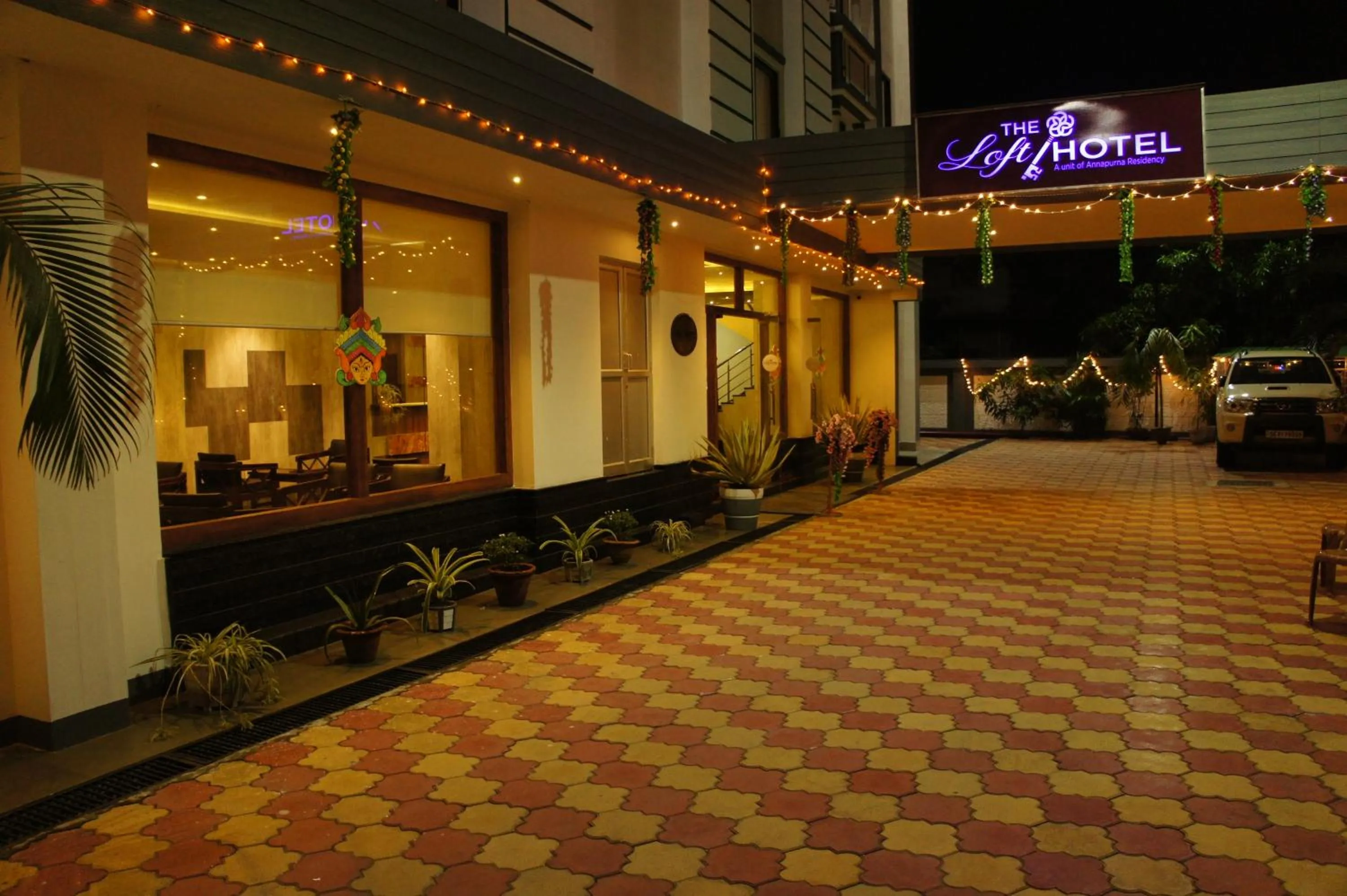 Property building in The Loft Hotel, Siliguri