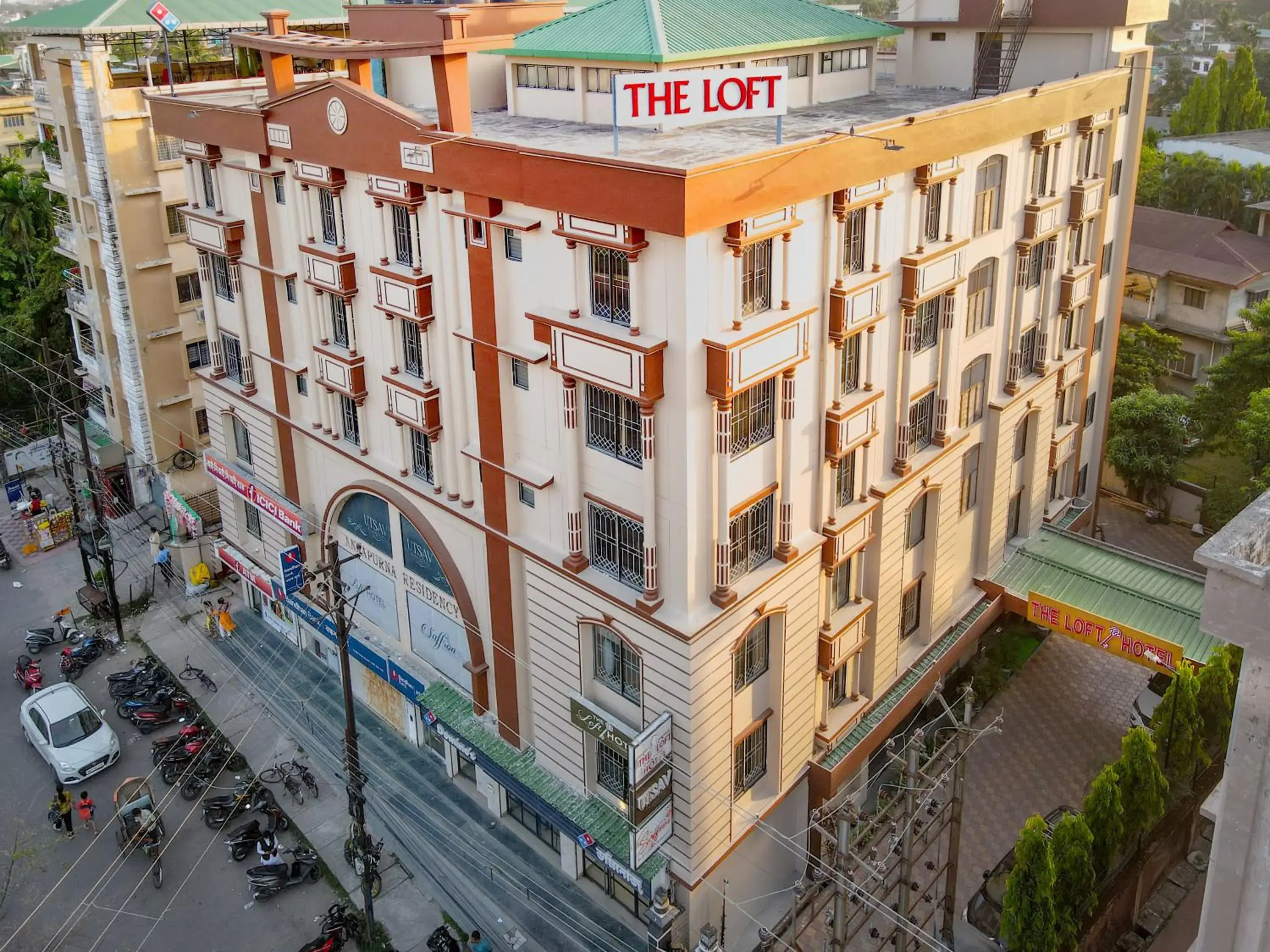 Property building in The Loft Hotel, Siliguri Property building in The Loft Hotel, Siliguri