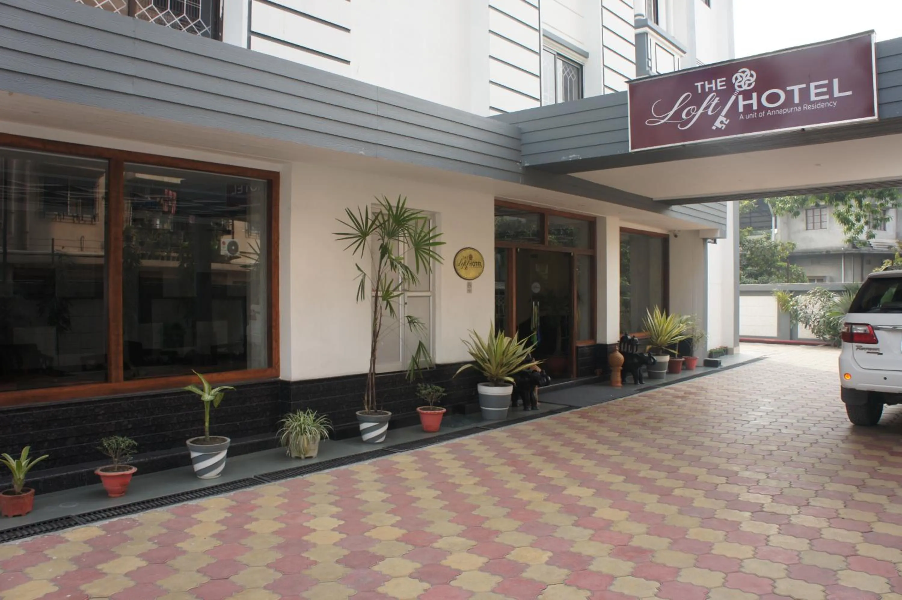 Facade/entrance in The Loft Hotel, Siliguri
