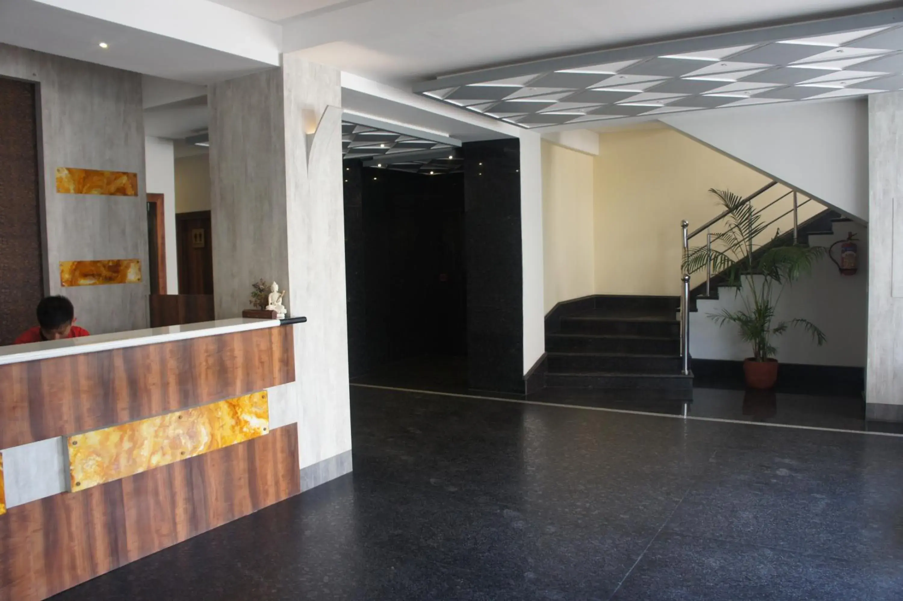 Lobby or reception in The Loft Hotel, Siliguri Lobby or reception in The Loft Hotel, Siliguri