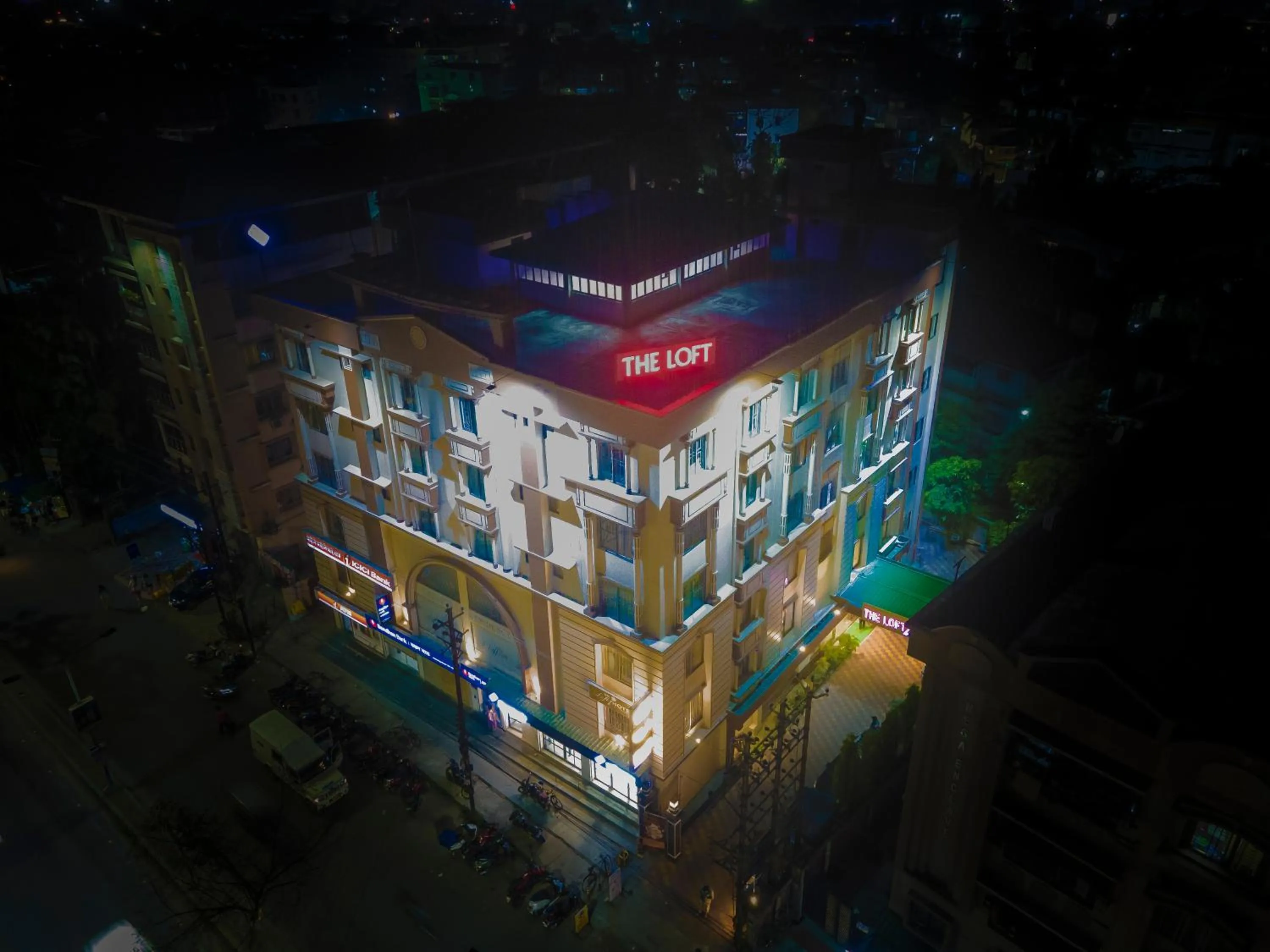 Property building in The Loft Hotel, Siliguri