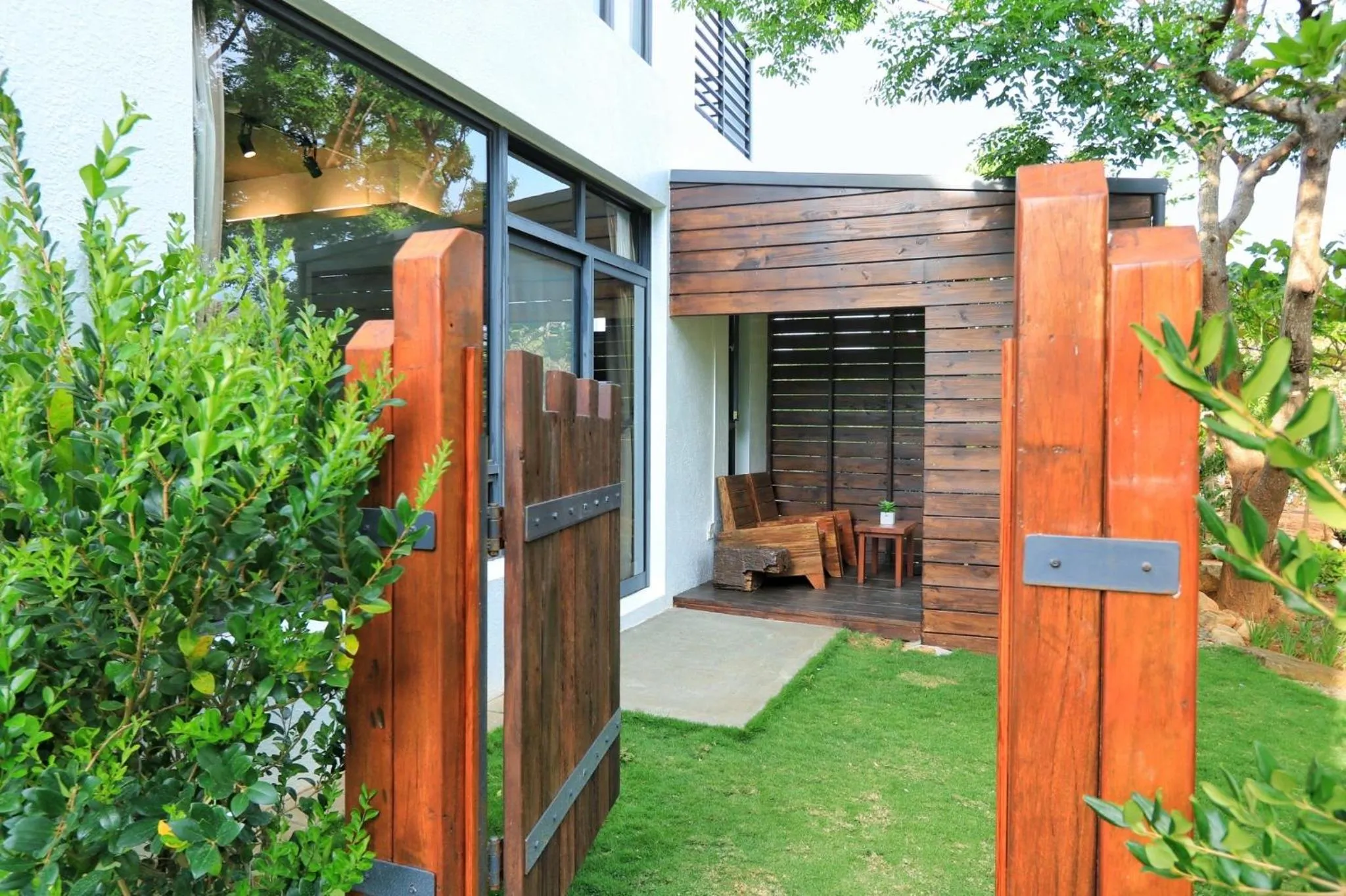 Patio in Lin's Forest