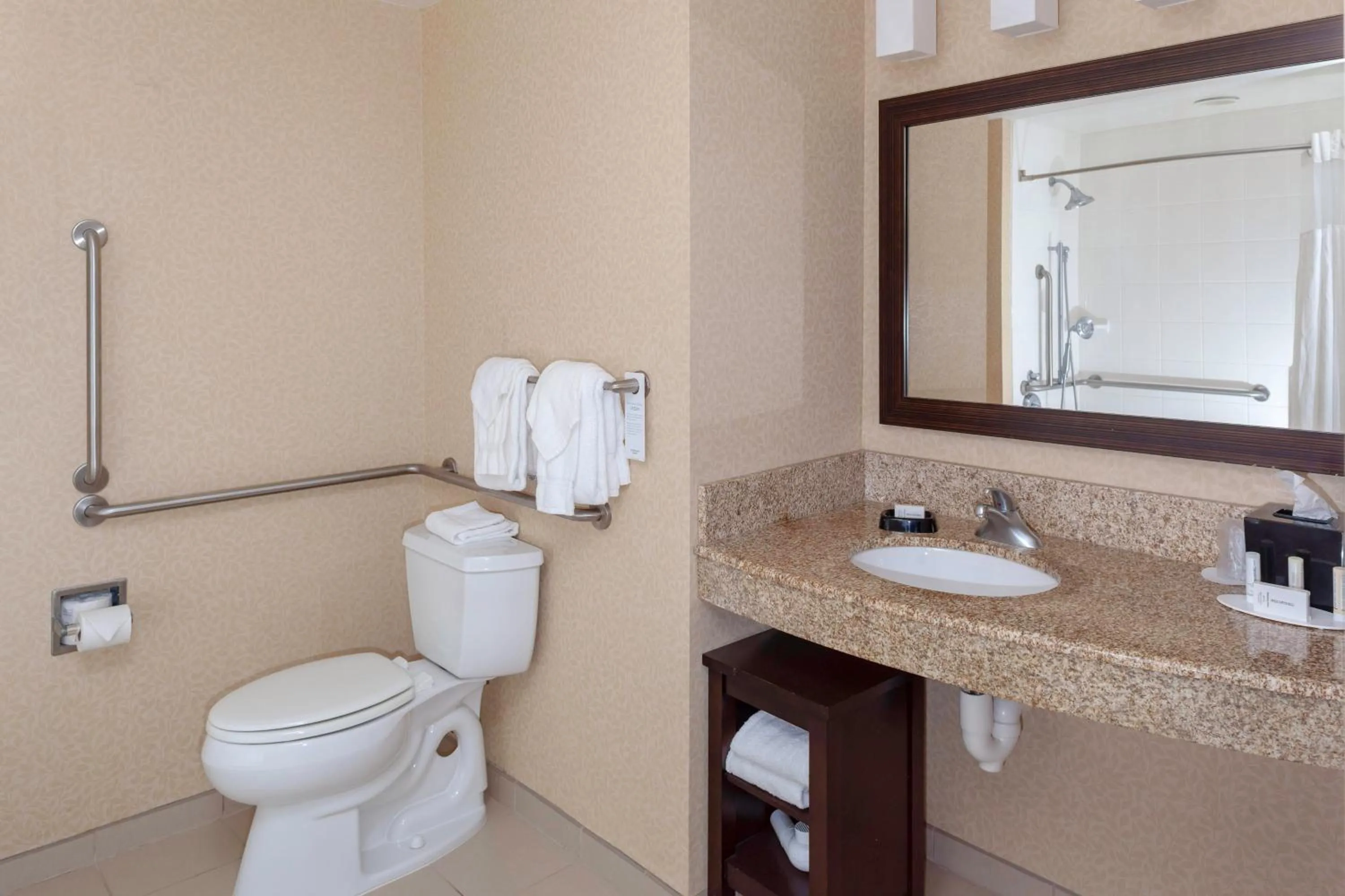 Bathroom in Courtyard Memphis Downtown