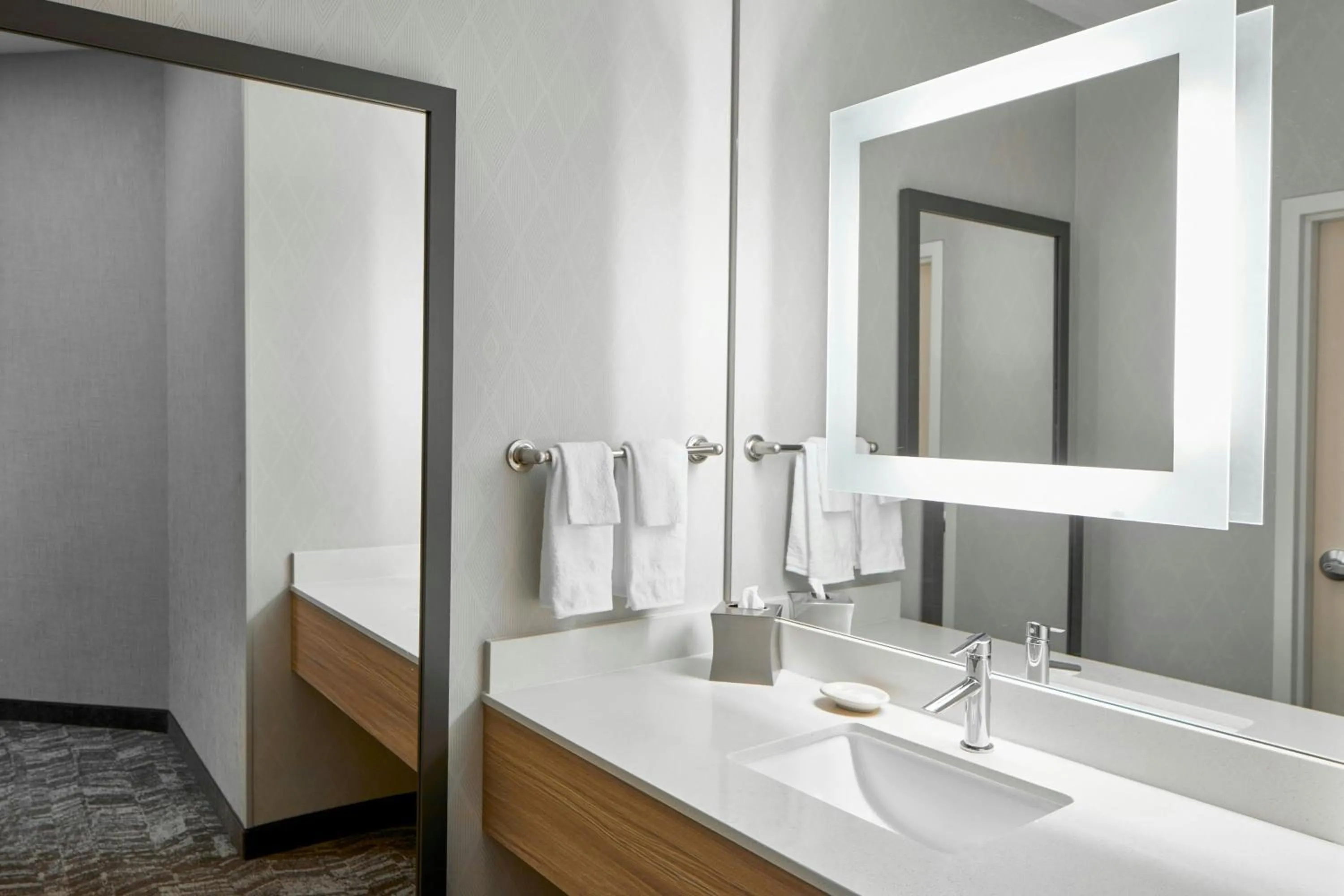 Bathroom in SpringHill Suites Memphis Downtown