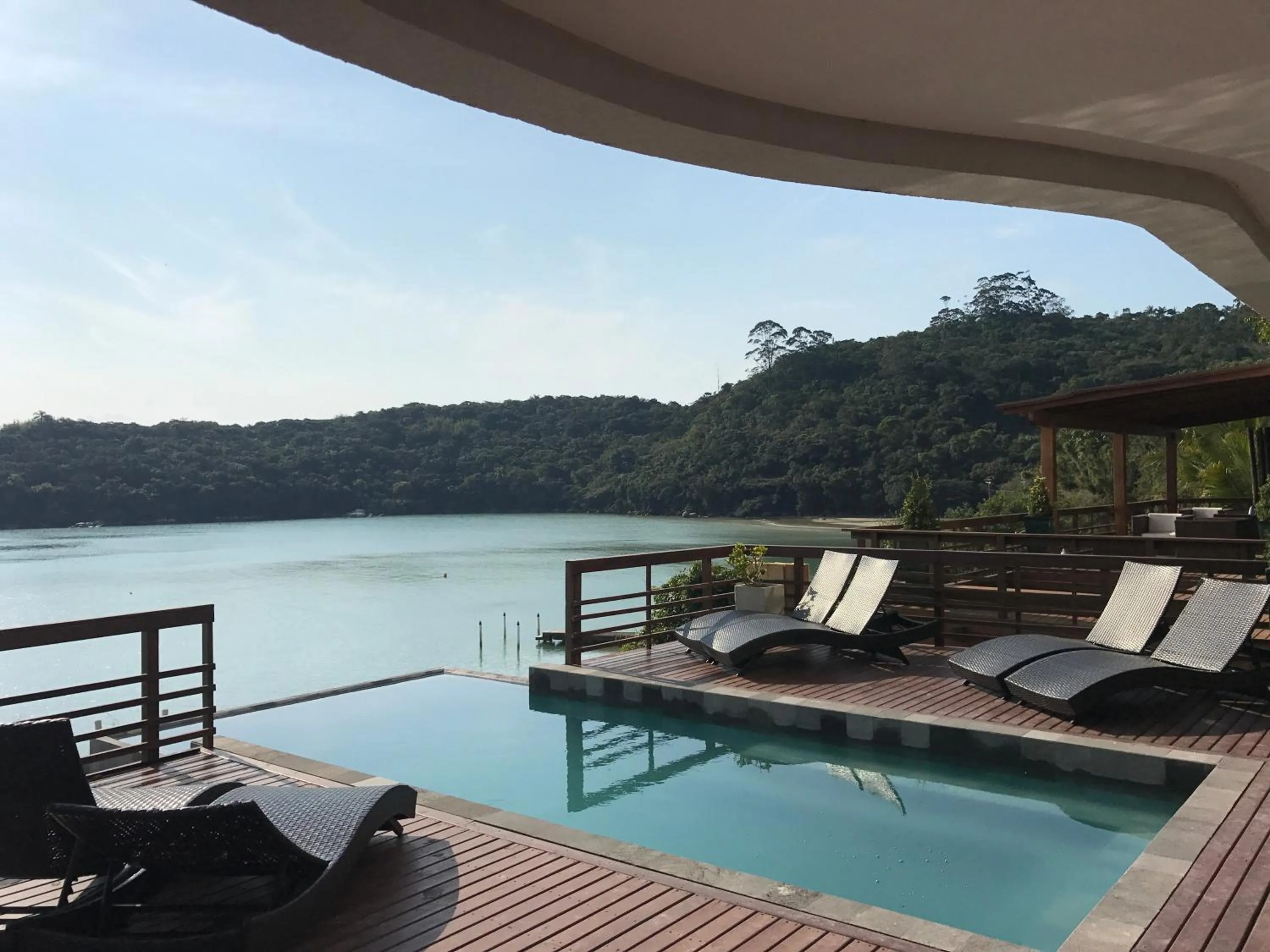 Swimming pool in Caixa D'aço Exclusive Hotel