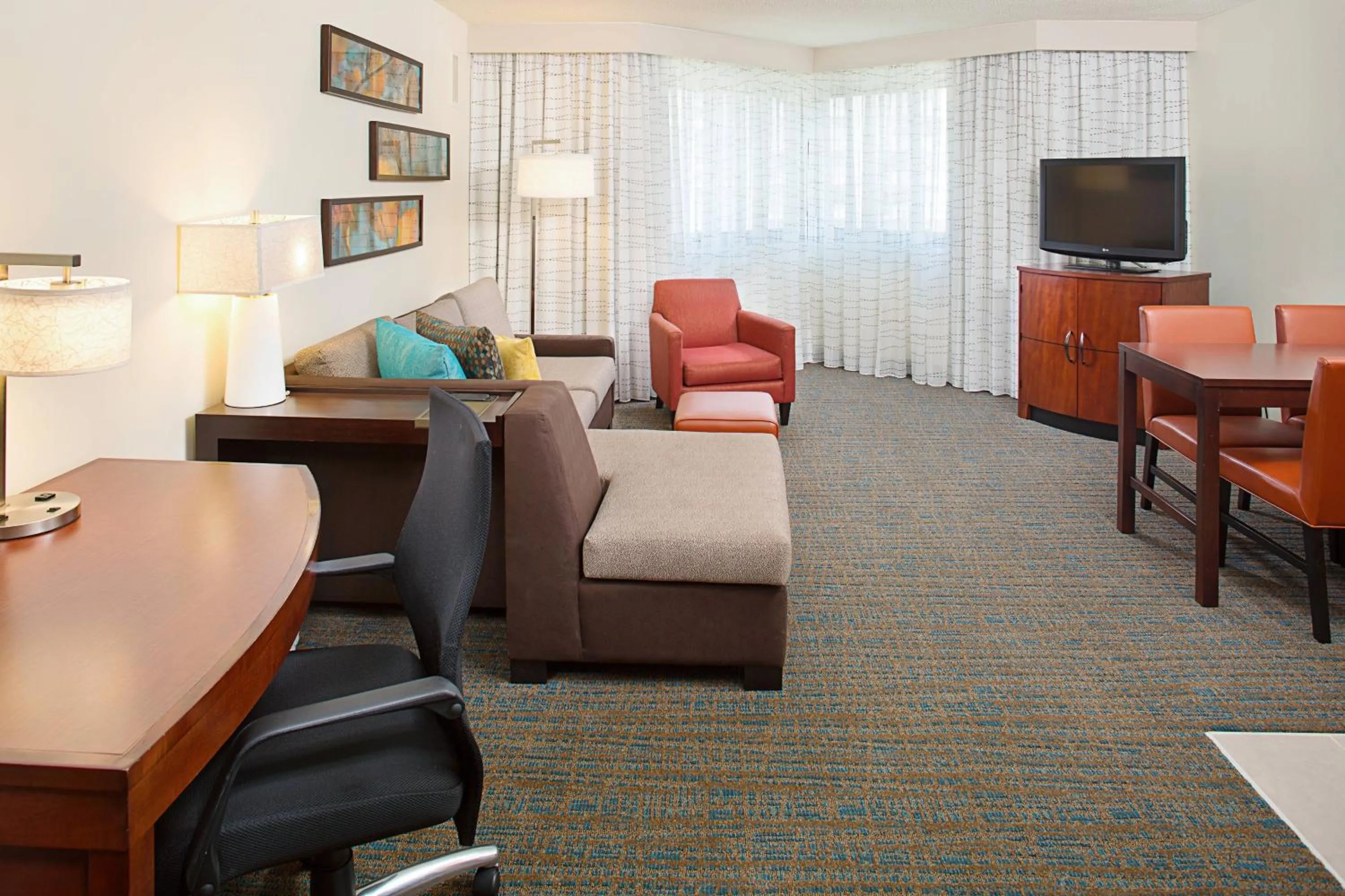 Living room in Residence Inn White Plains Westchester County