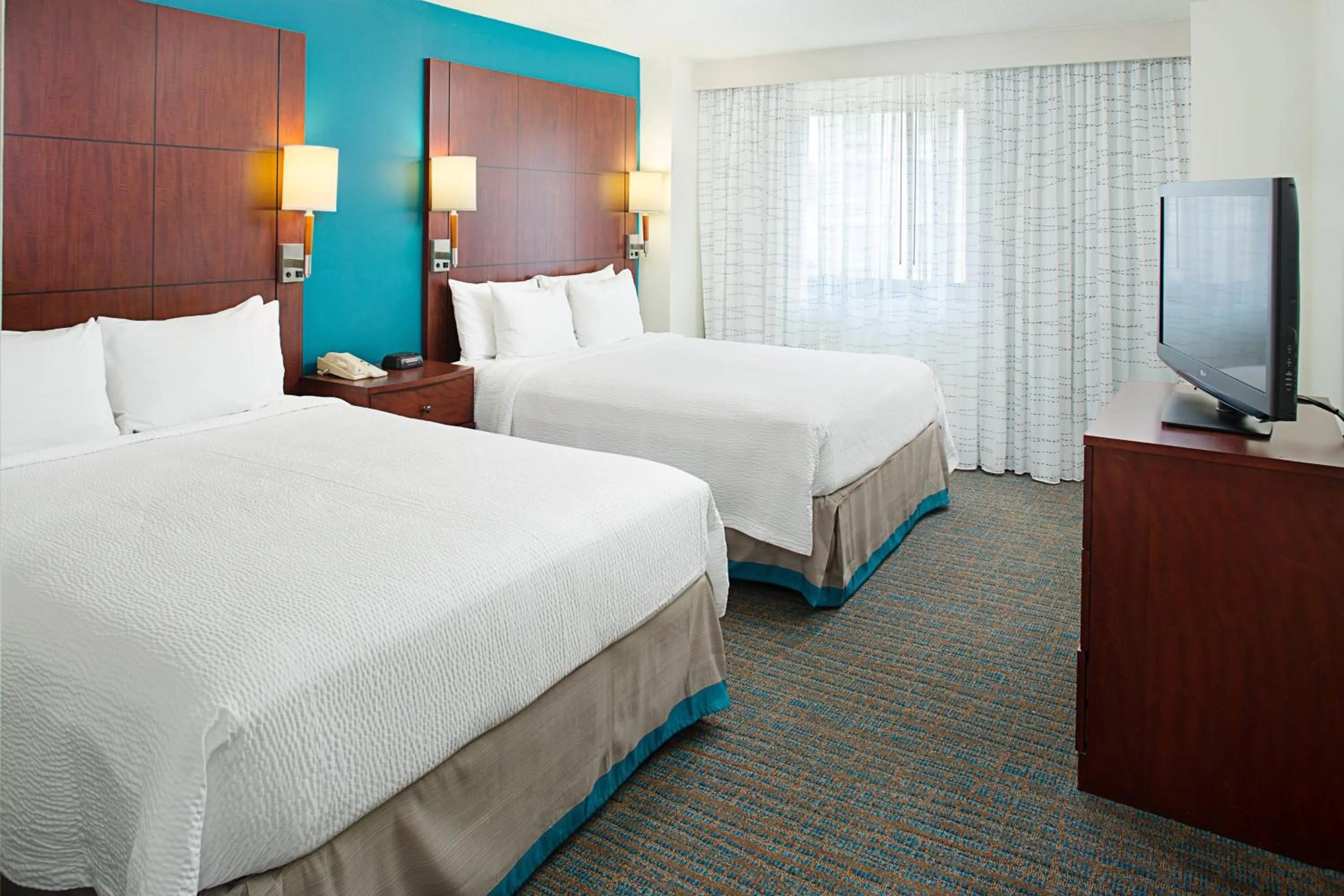 Bedroom, Bed in Residence Inn White Plains Westchester County