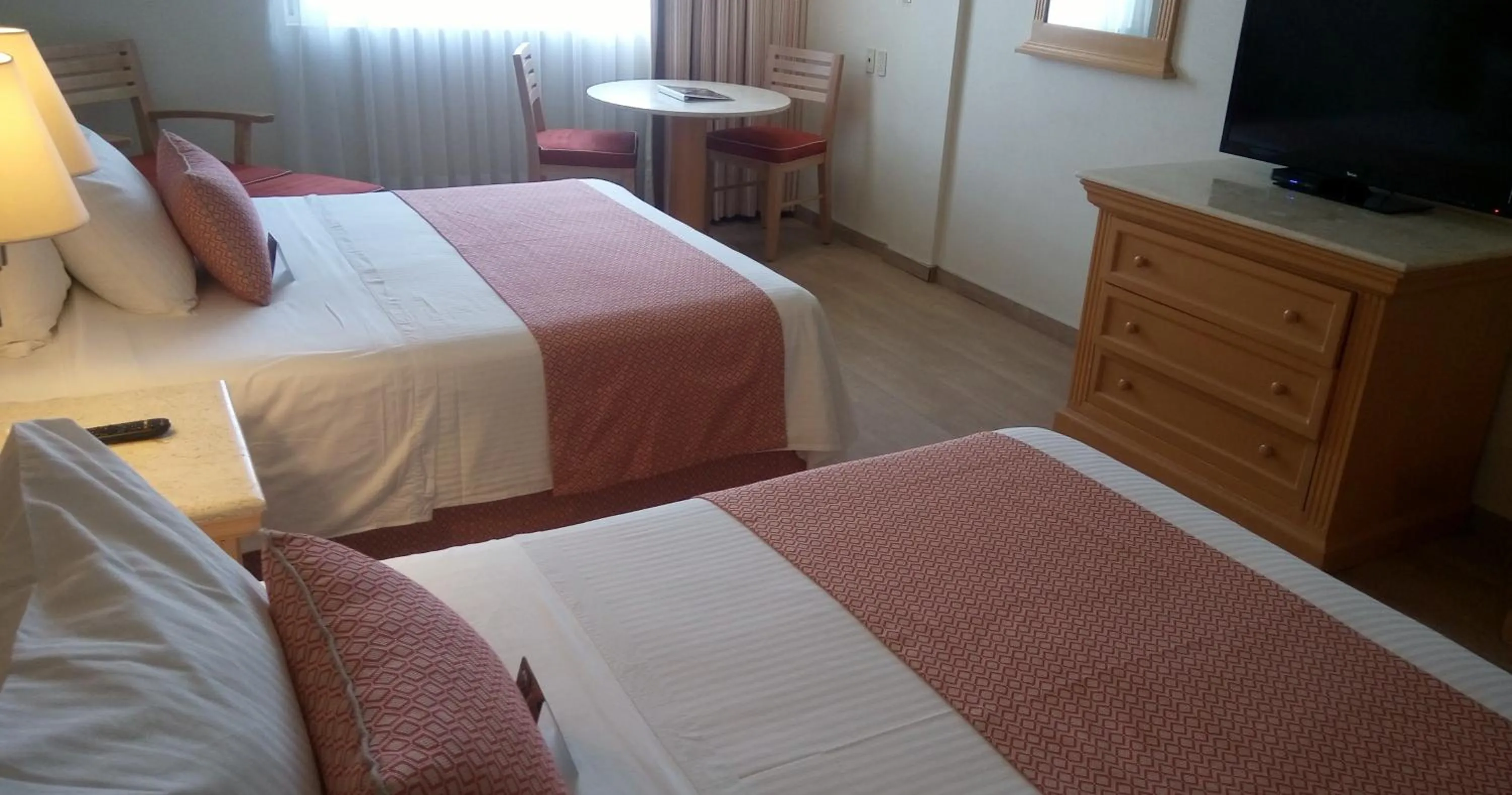 Decorative detail, Bed in Hotel Palacio Azteca Tijuana, Trademark by Wyndham