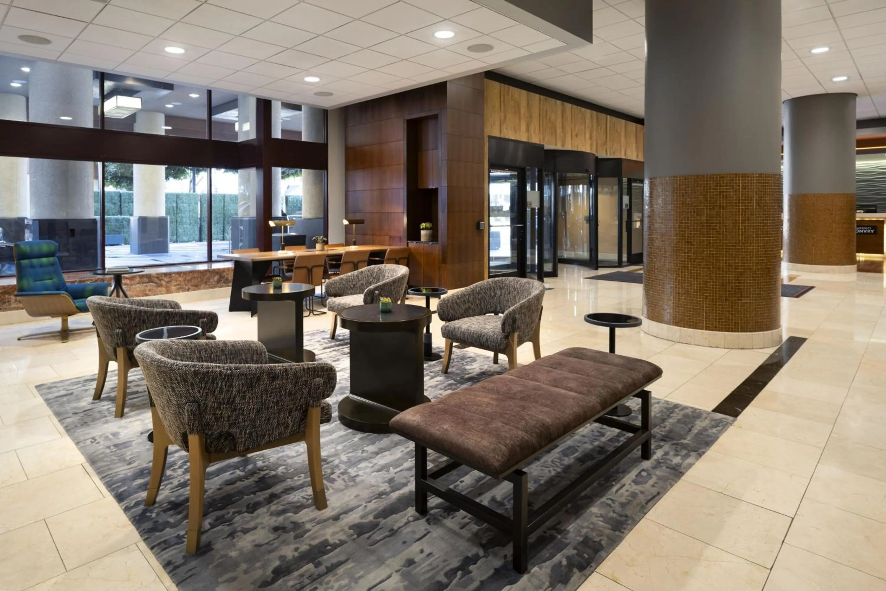 Lobby or reception in Oakland Marriott City Center