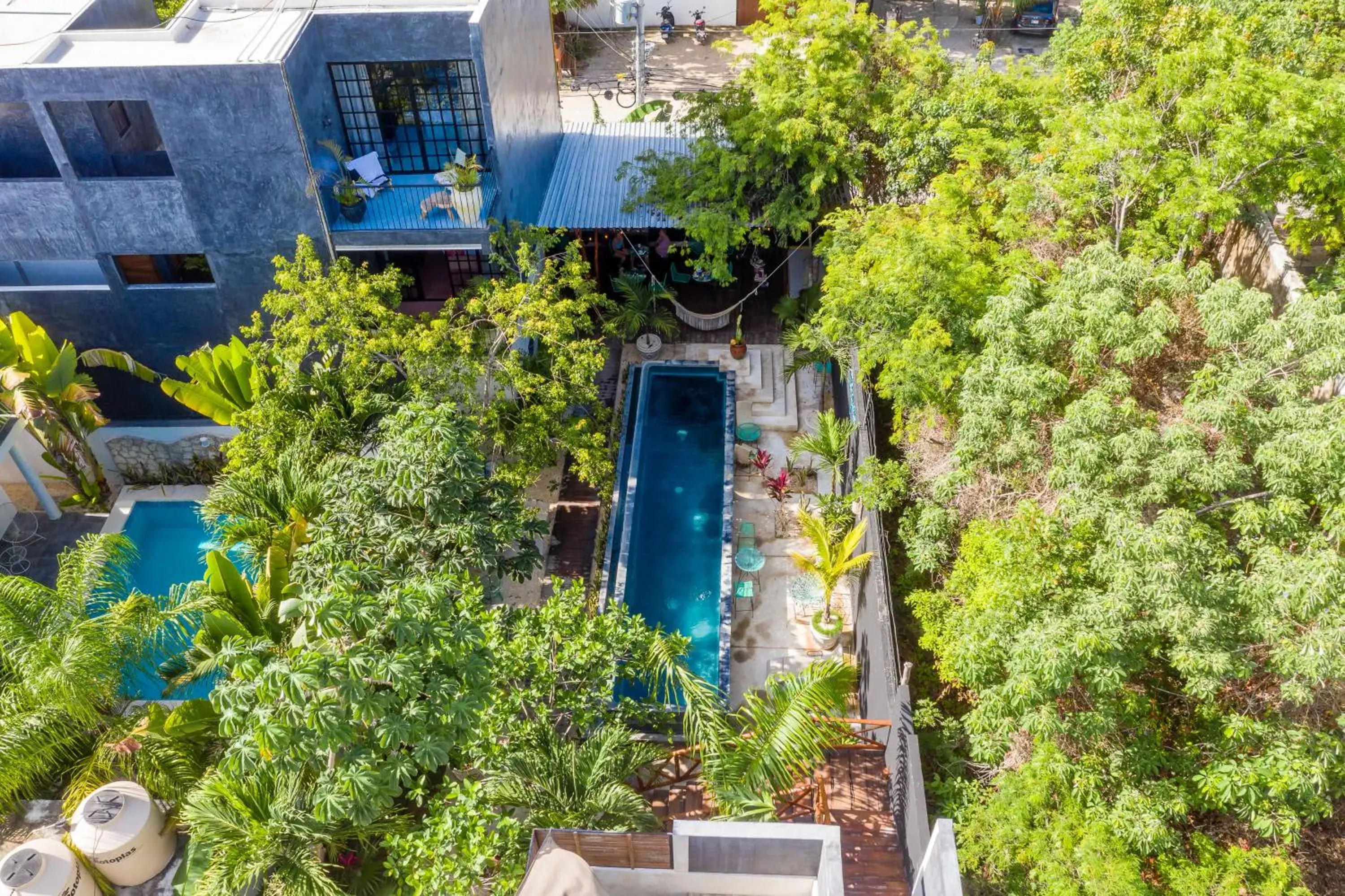 Garden view in Turquoise Tulum Hotel Garden view in Turquoise Tulum Hotel